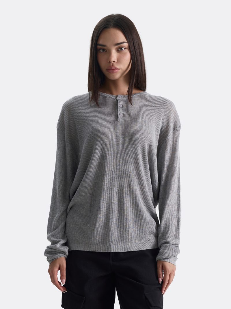 ​Лонгслив Waffle Henley
