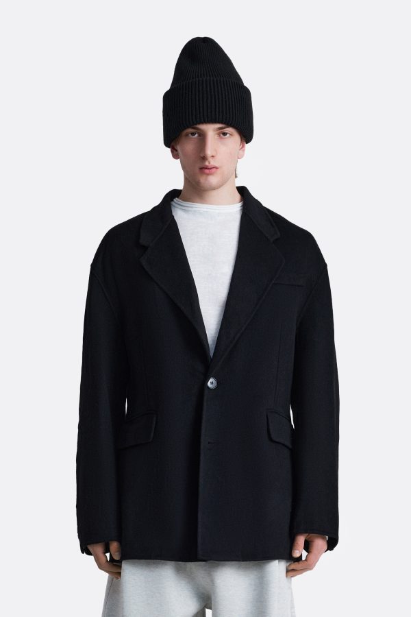 ​Шерстяной пиджак wool Чёрный