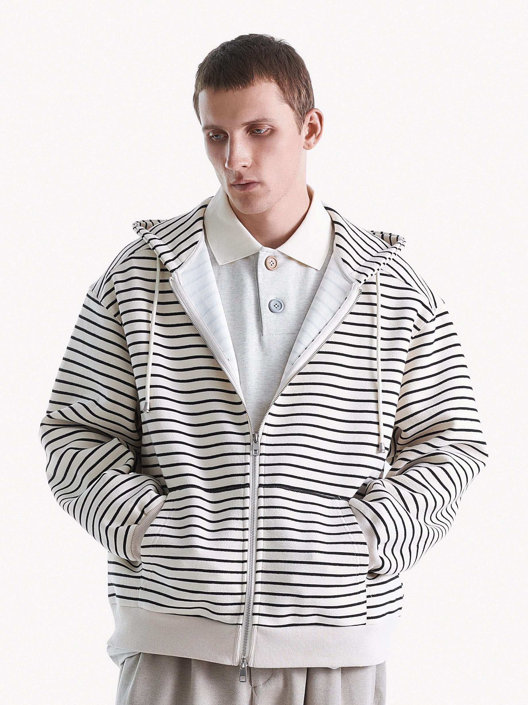 Худи Striped Flow