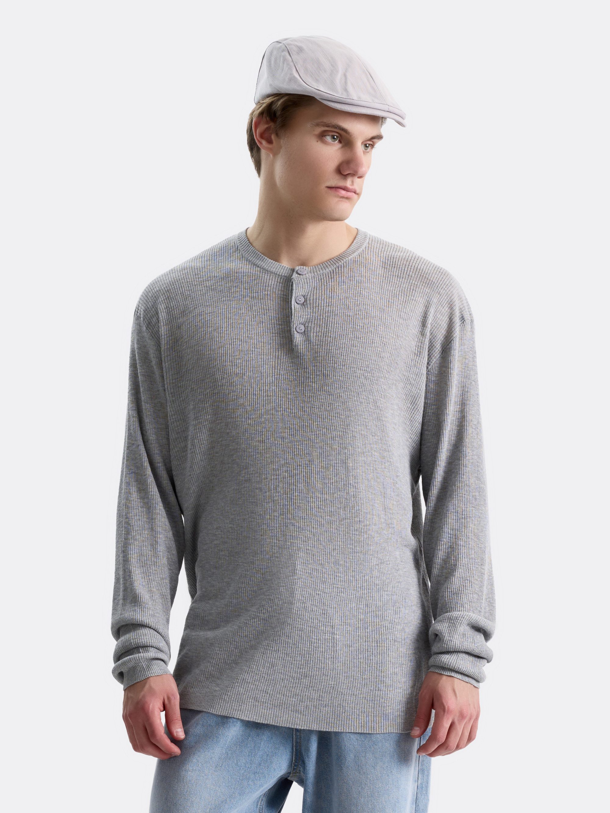 ​Лонгслив Waffle Henley