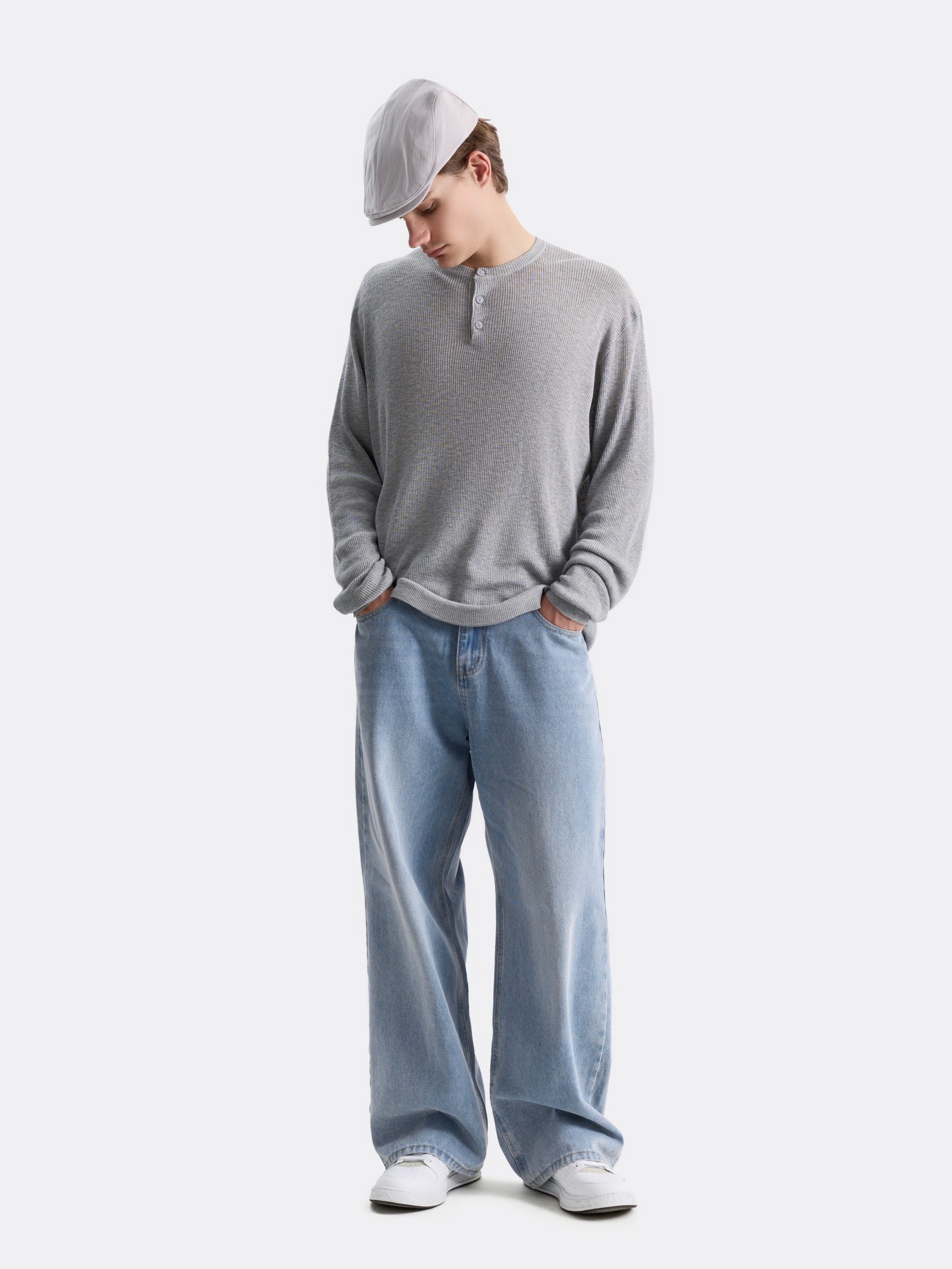 ​Лонгслив Waffle Henley