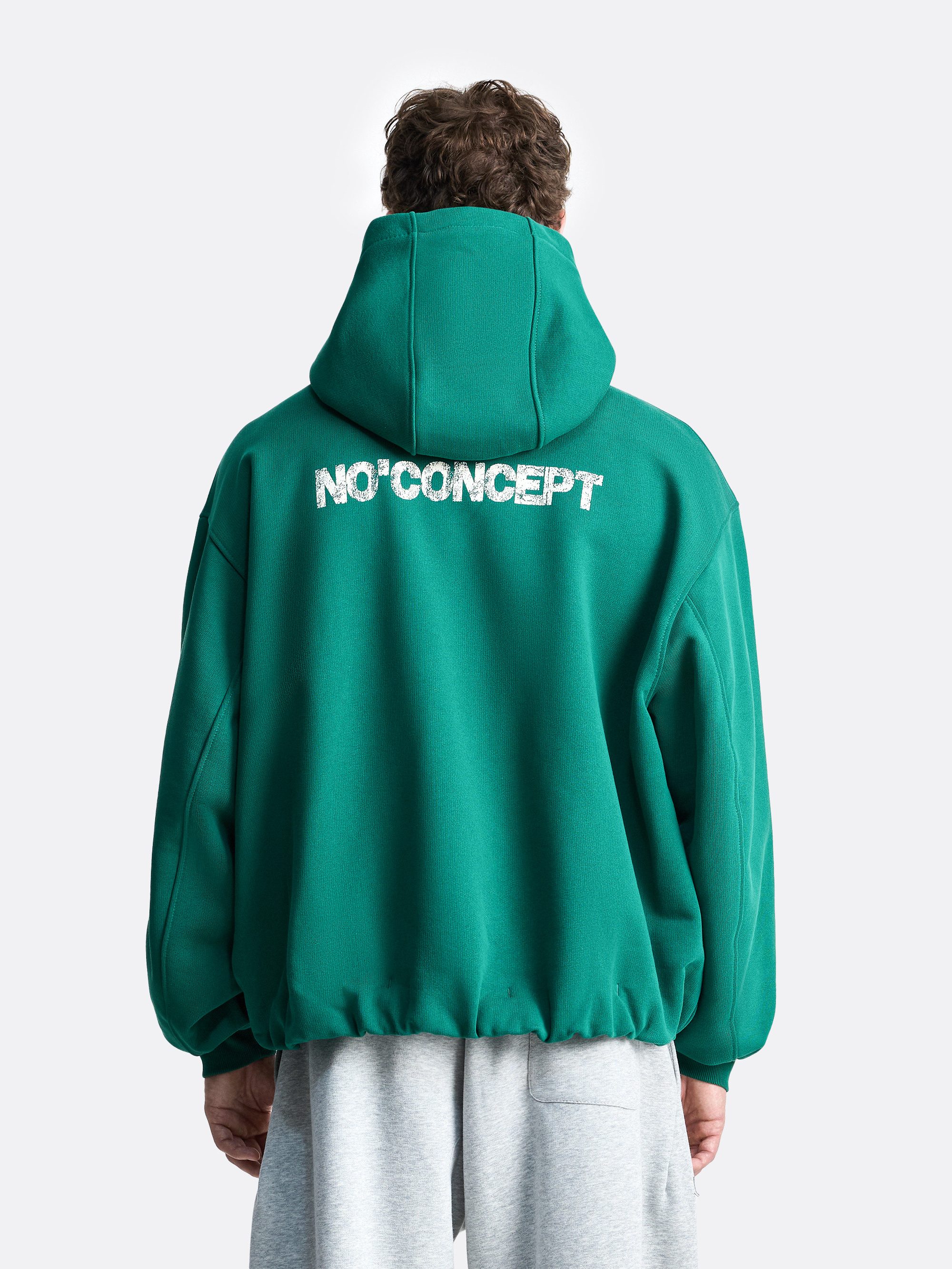 Худи из плотного хлопка NO'CONCEPT