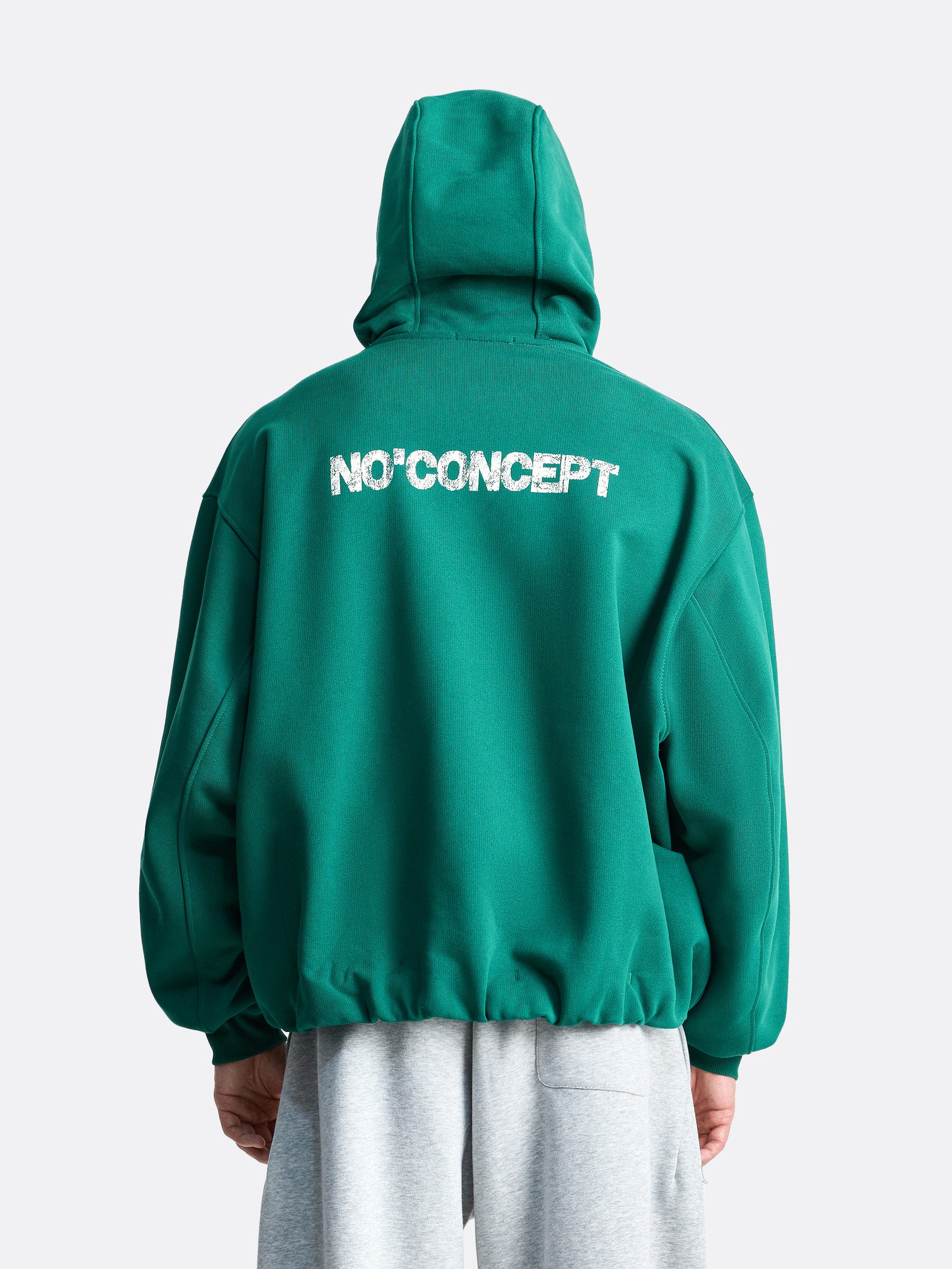 Худи из плотного хлопка NO'CONCEPT