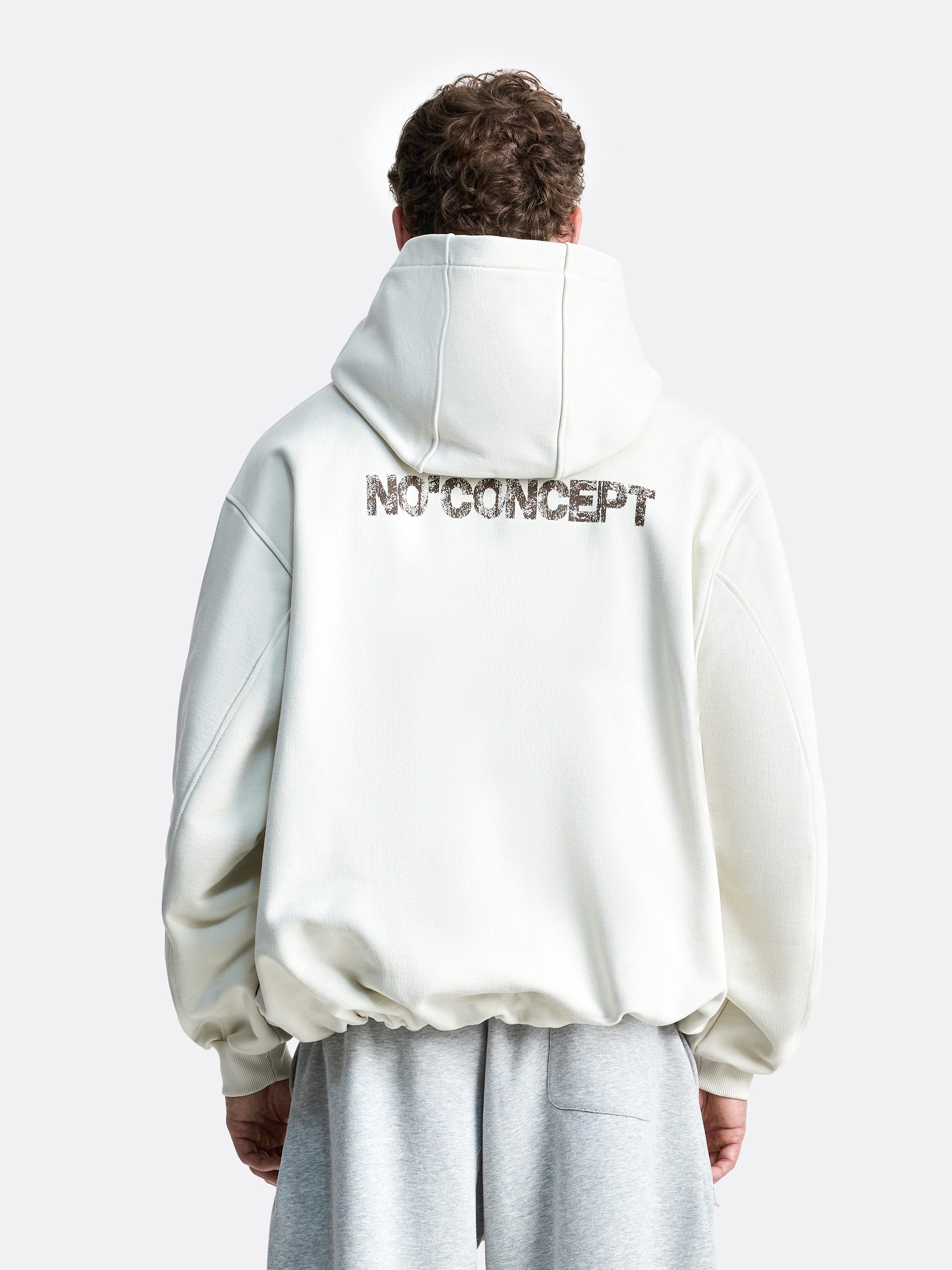 Худи из плотного хлопка NO'CONCEPT