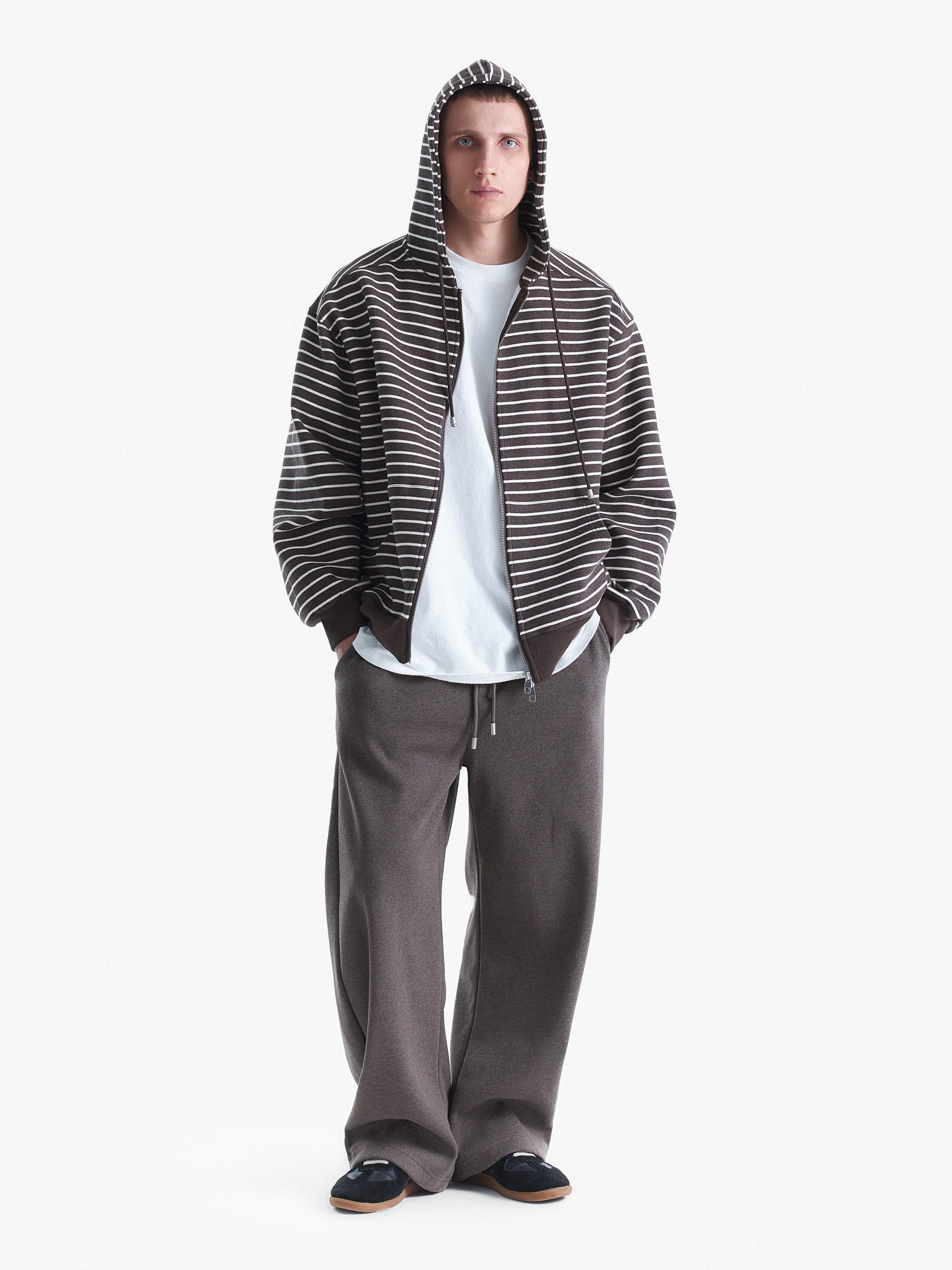 Худи Striped Flow