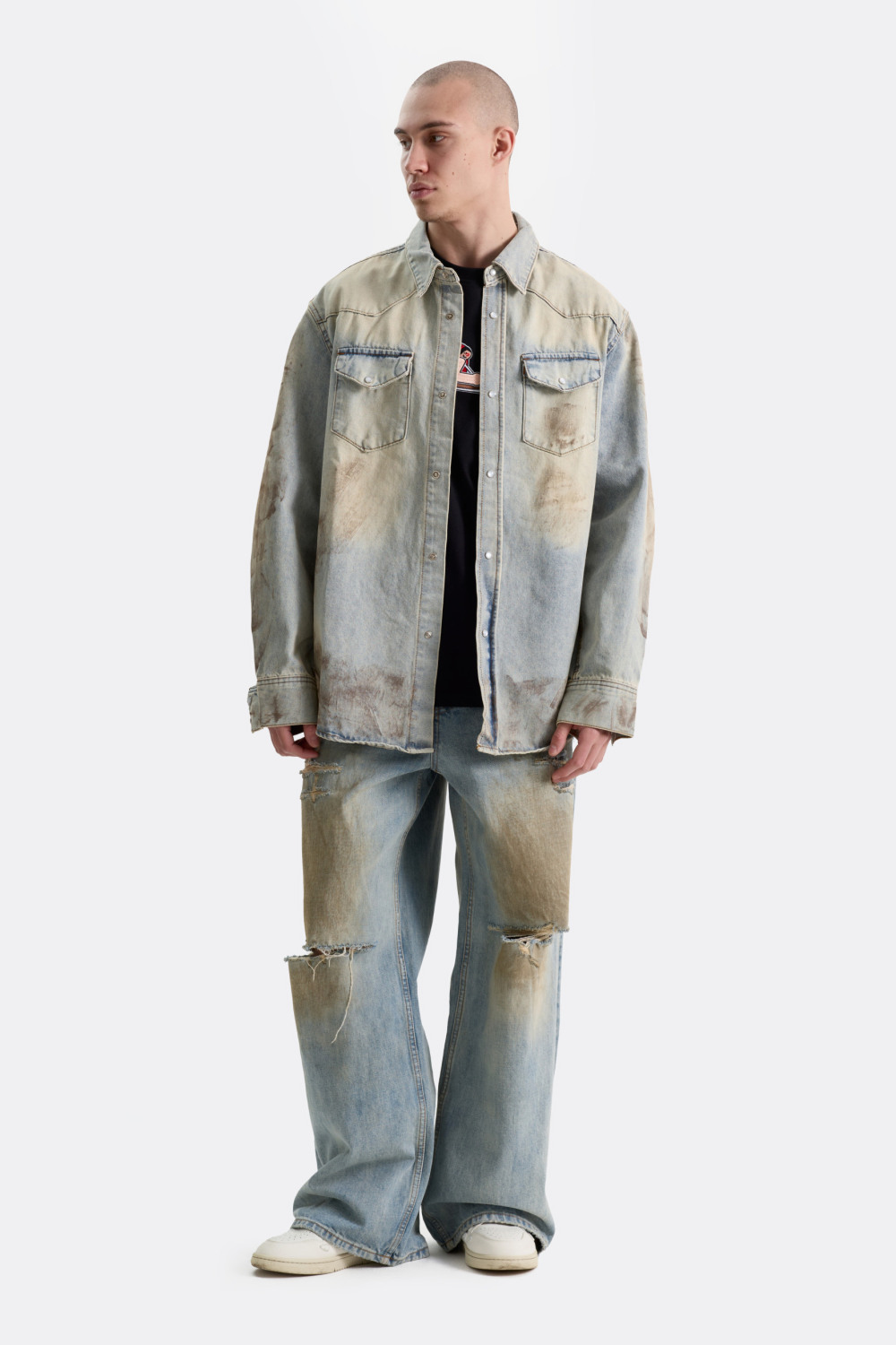 ​Рубашка Denim Fade