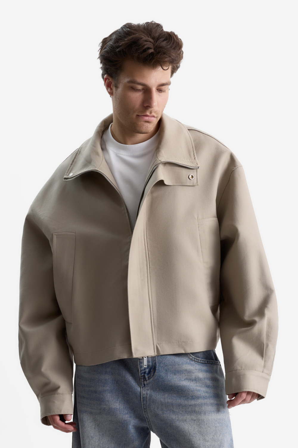 ​Укороченный тренч cropped