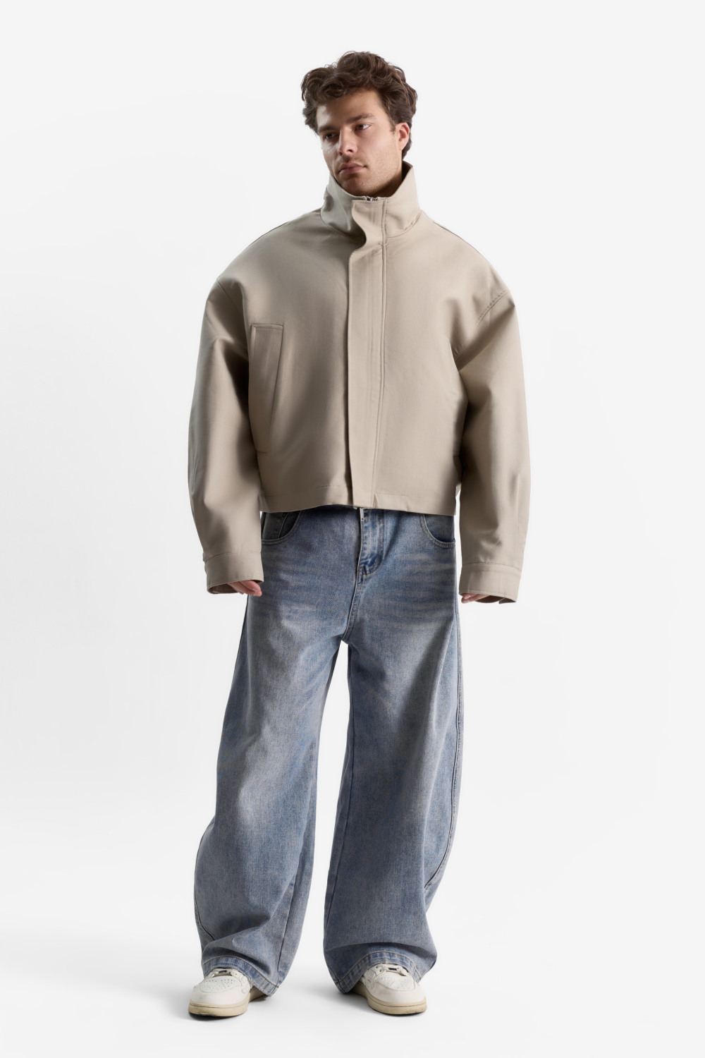 ​Укороченный тренч cropped