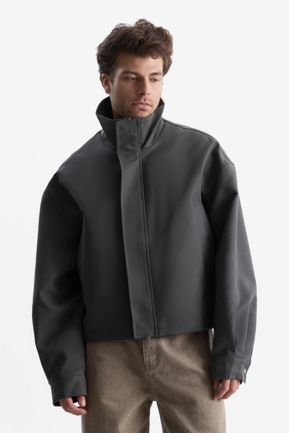 ​Укороченный тренч cropped