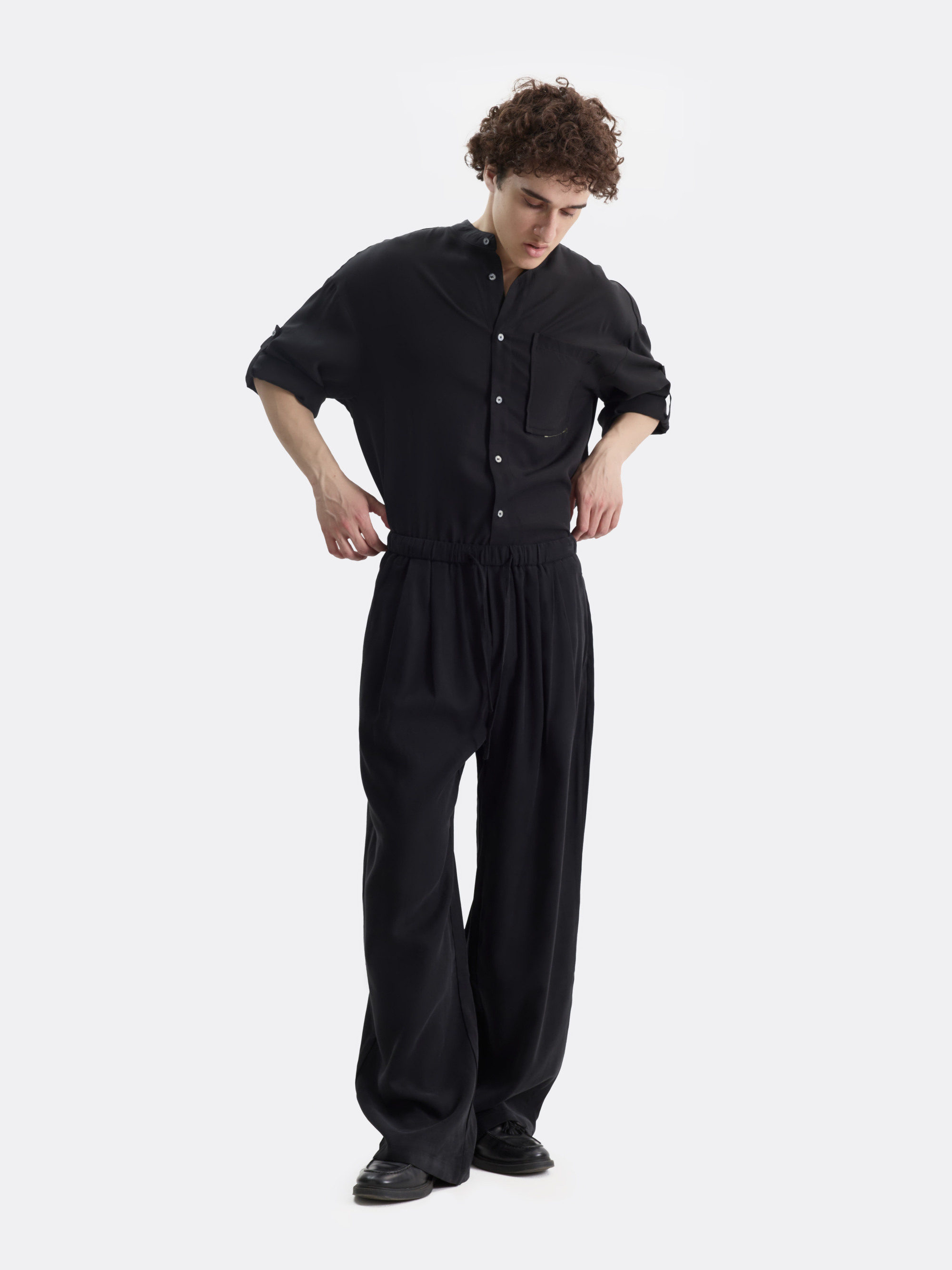 Брюки Wide Fit Black