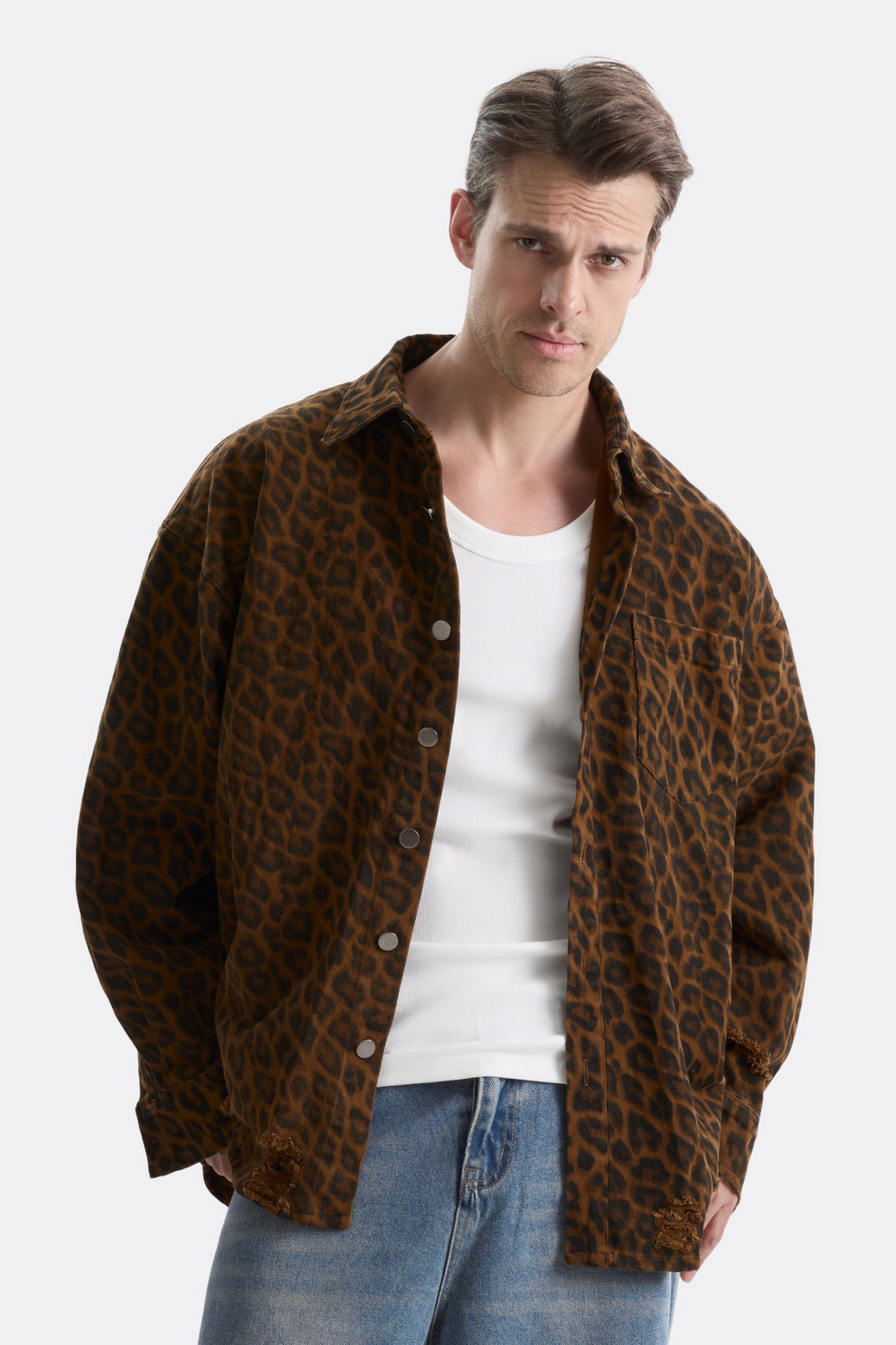 ​Рубашка LEO denim