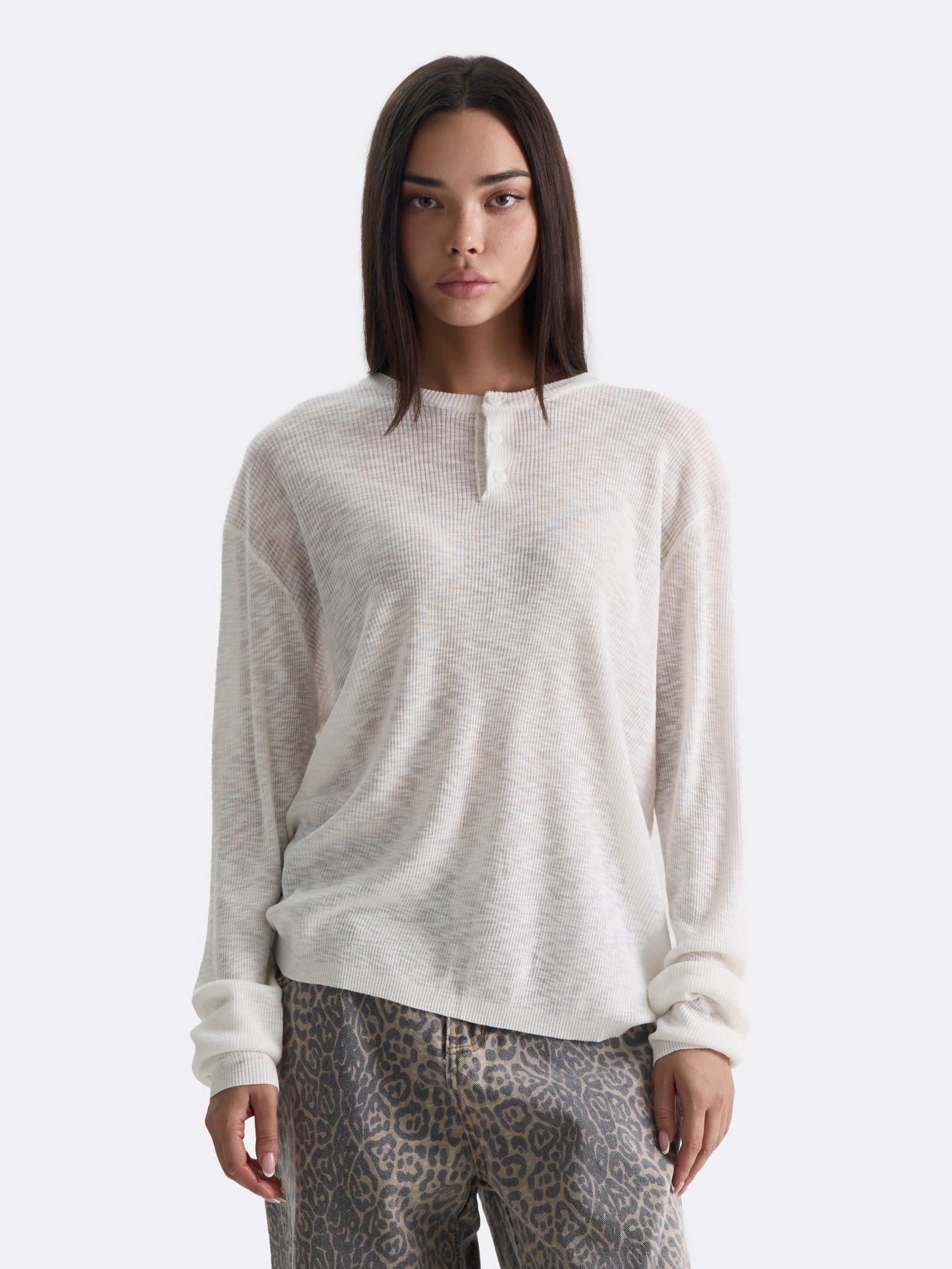 ​Лонгслив Waffle Henley