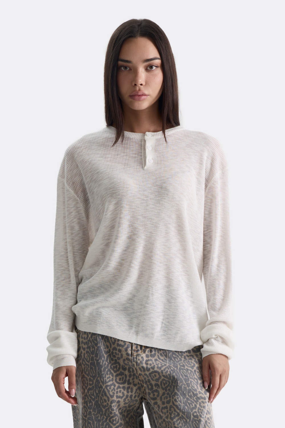 ​Лонгслив Waffle Henley