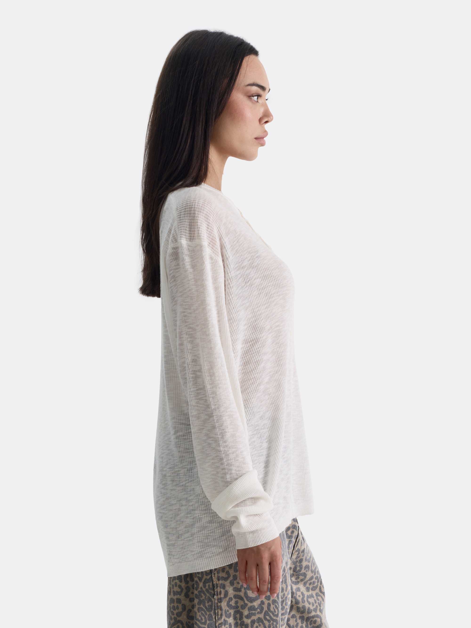 ​Лонгслив Waffle Henley