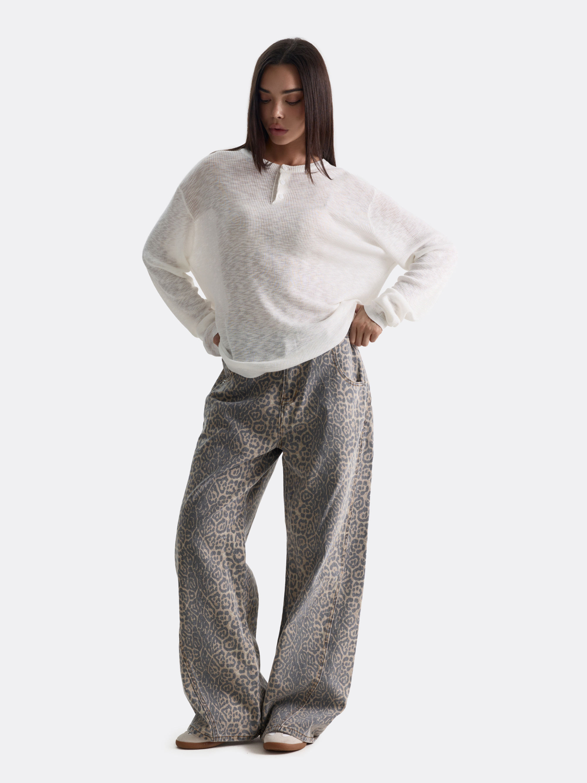 ​Лонгслив Waffle Henley