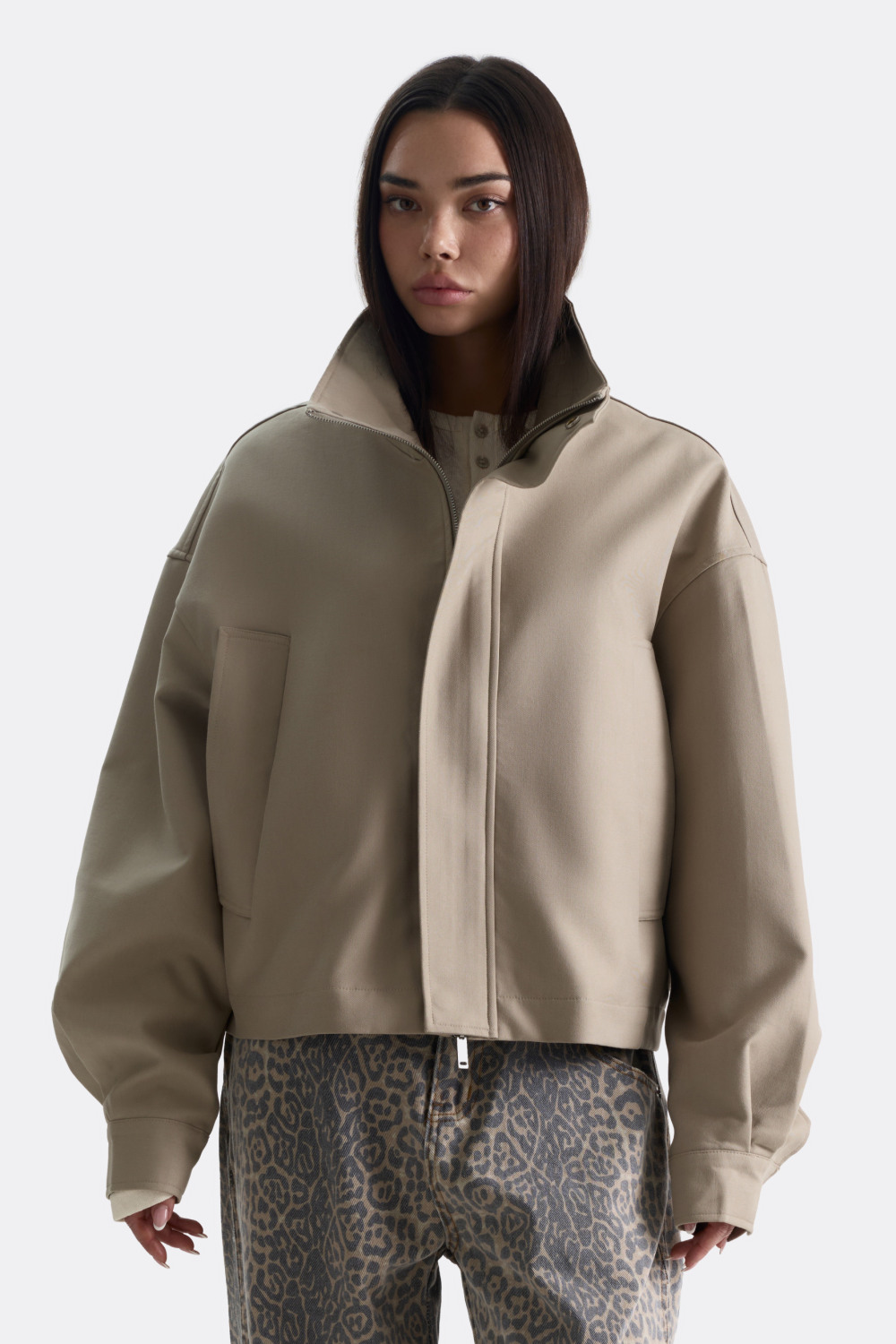 ​Укороченный тренч cropped