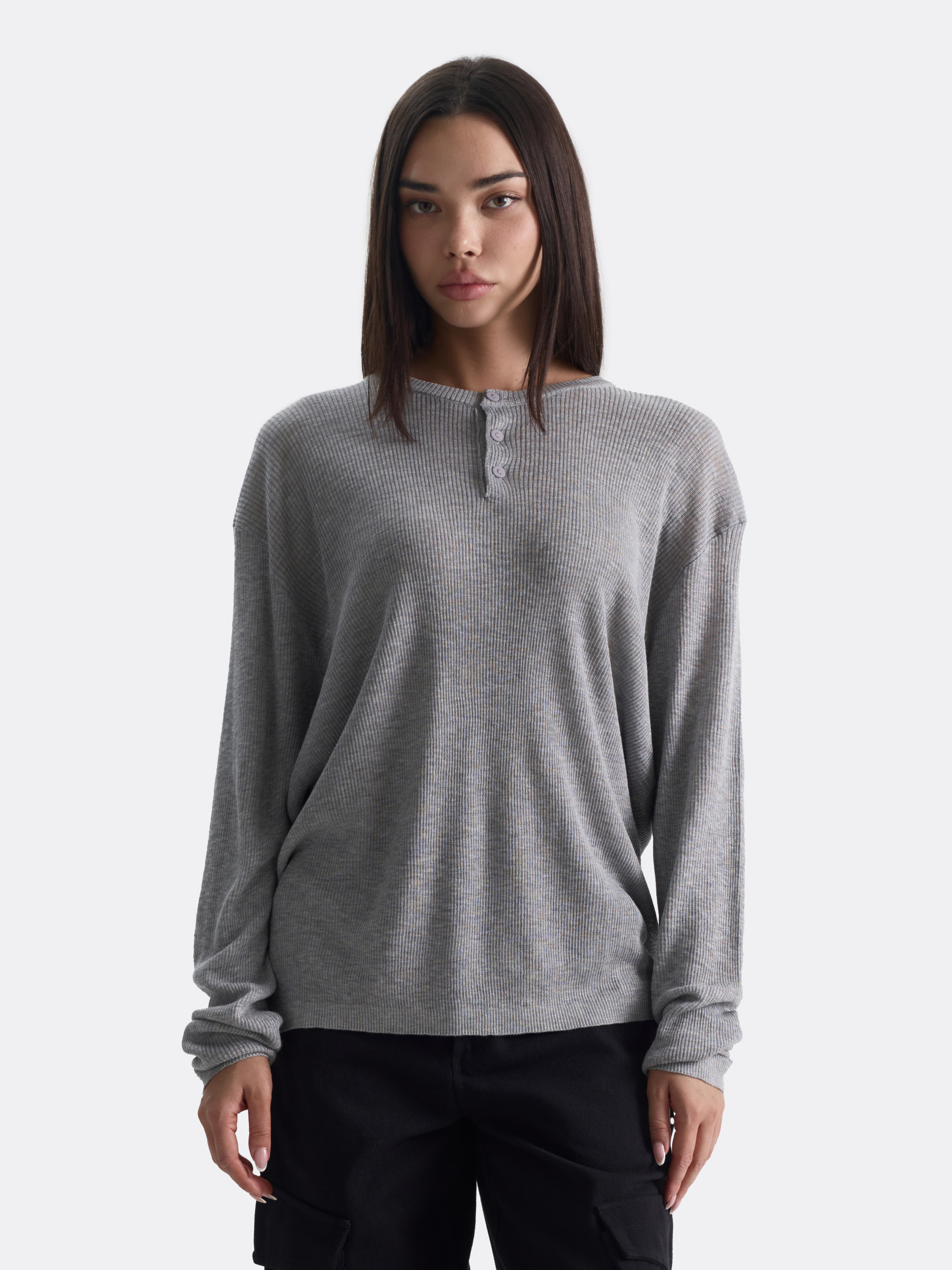 ​Лонгслив Waffle Henley