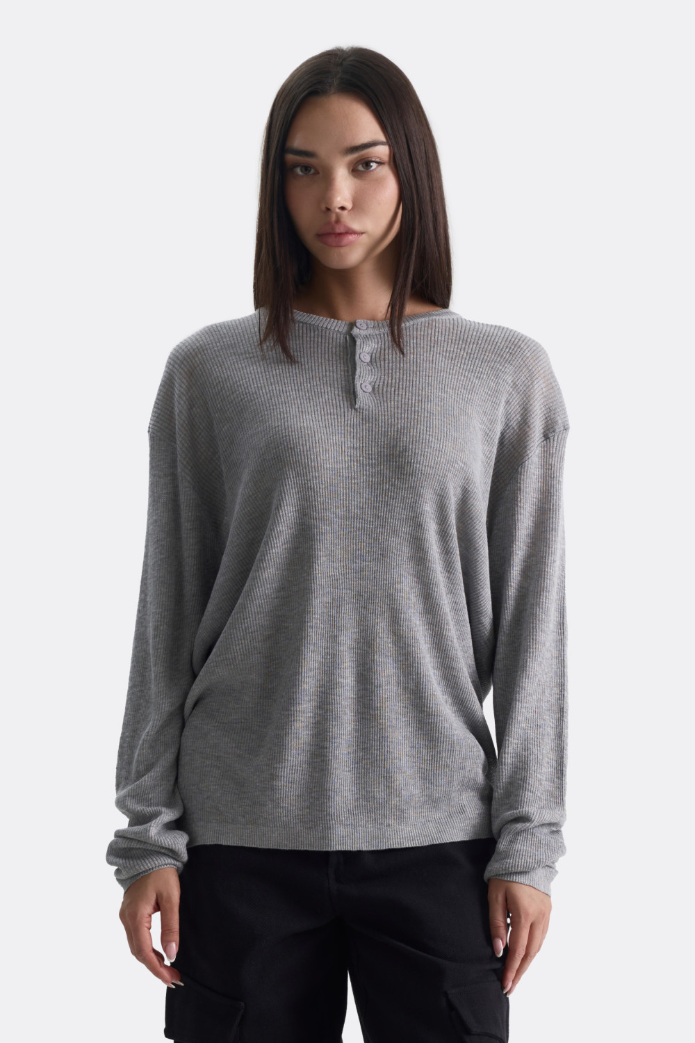 ​Лонгслив Waffle Henley