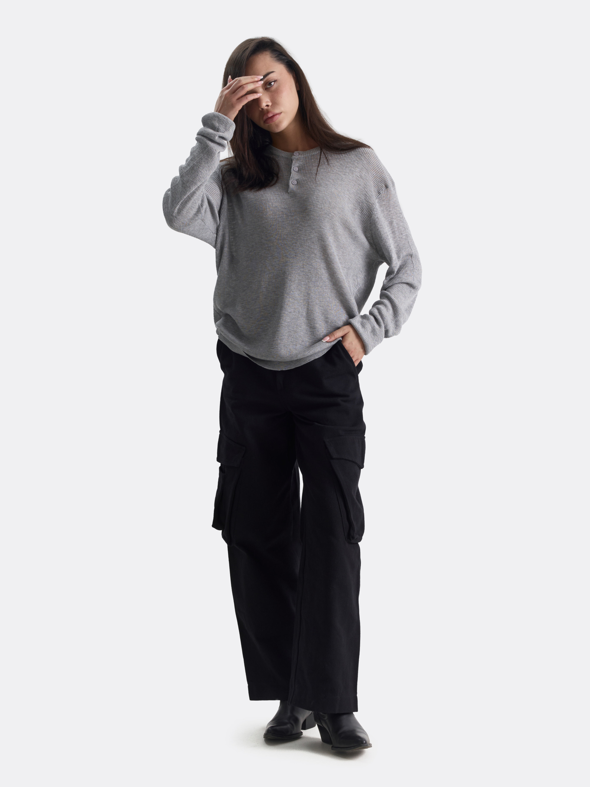 ​Лонгслив Waffle Henley