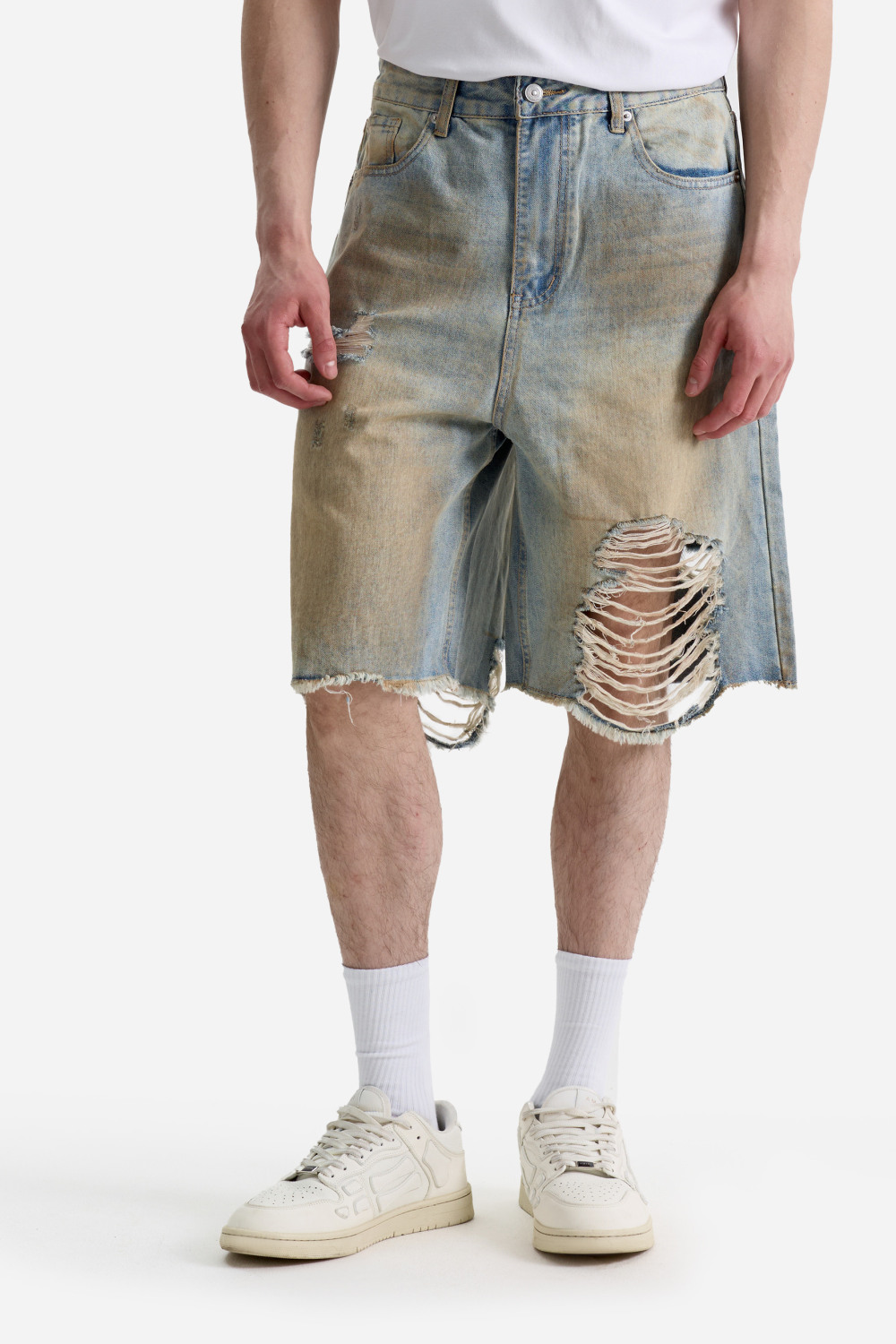 ​Шорты Destroyed Denim