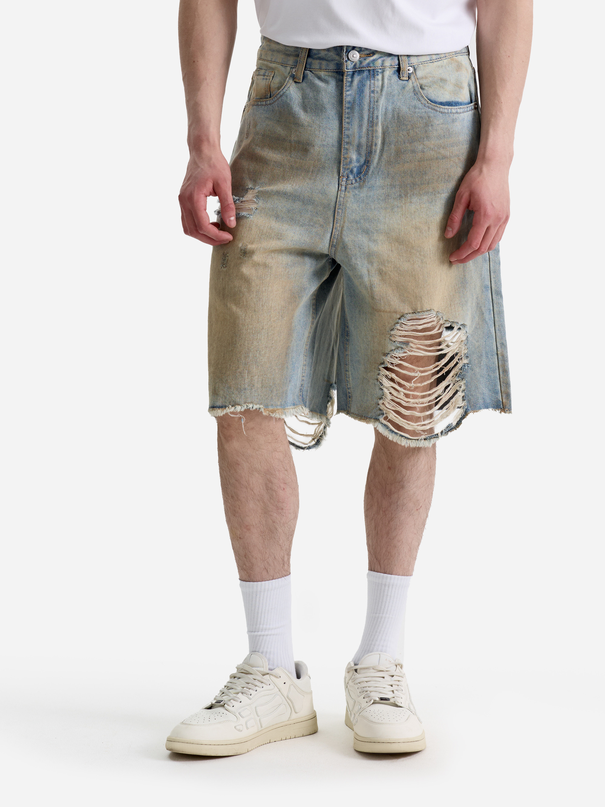 ​Шорты Destroyed Denim