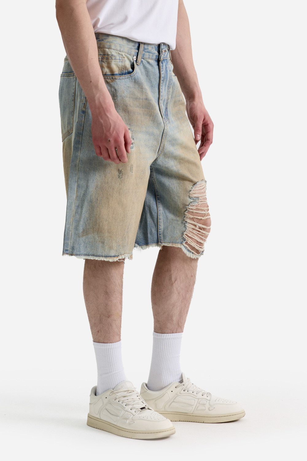 ​Шорты Destroyed Denim
