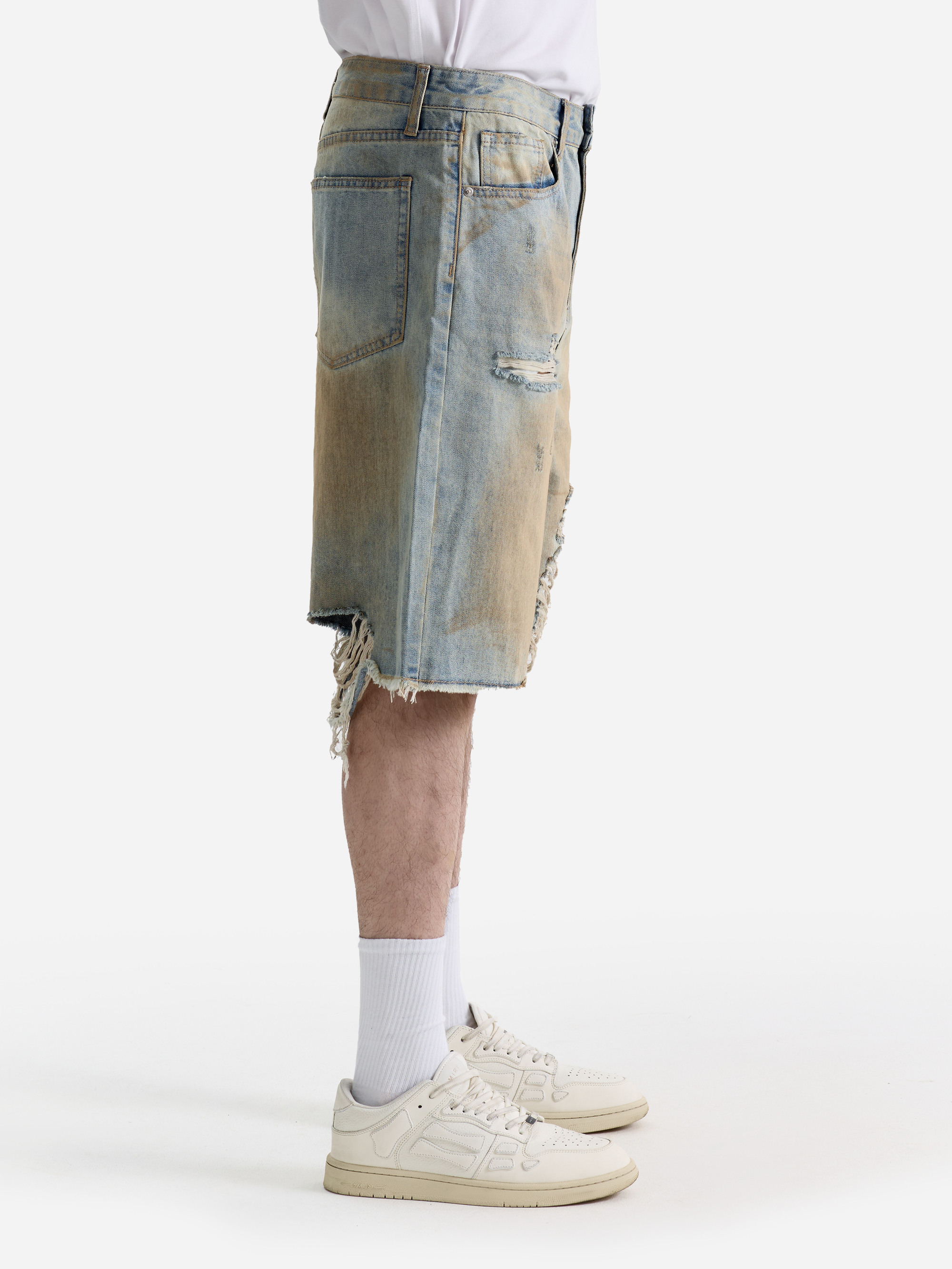 ​Шорты Destroyed Denim