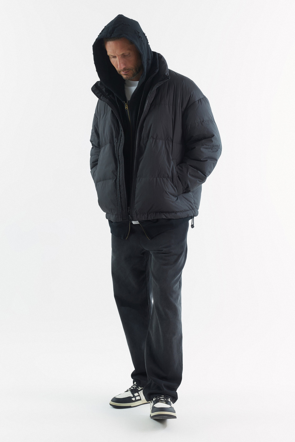 Пуховик double