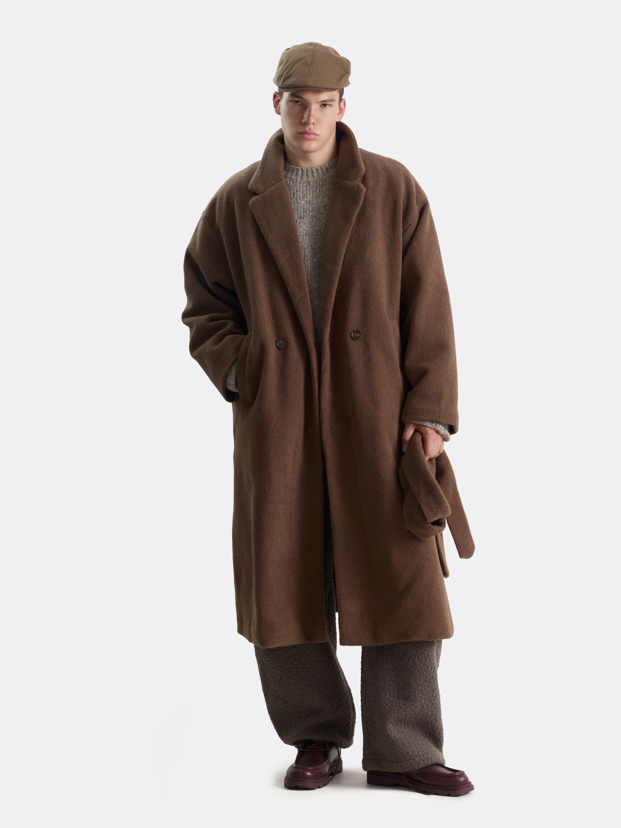 пальто woolen