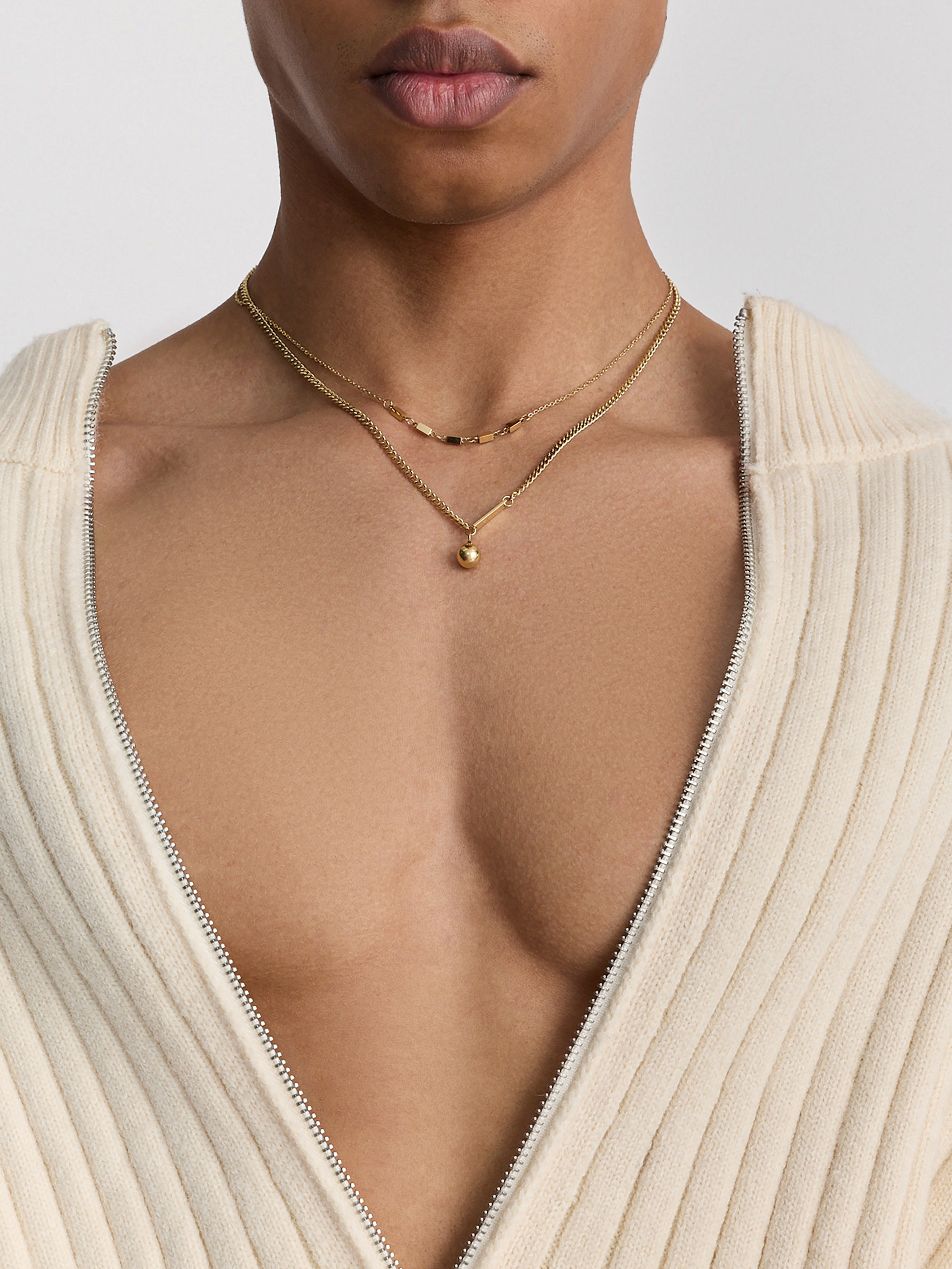 Двухъярусное колье