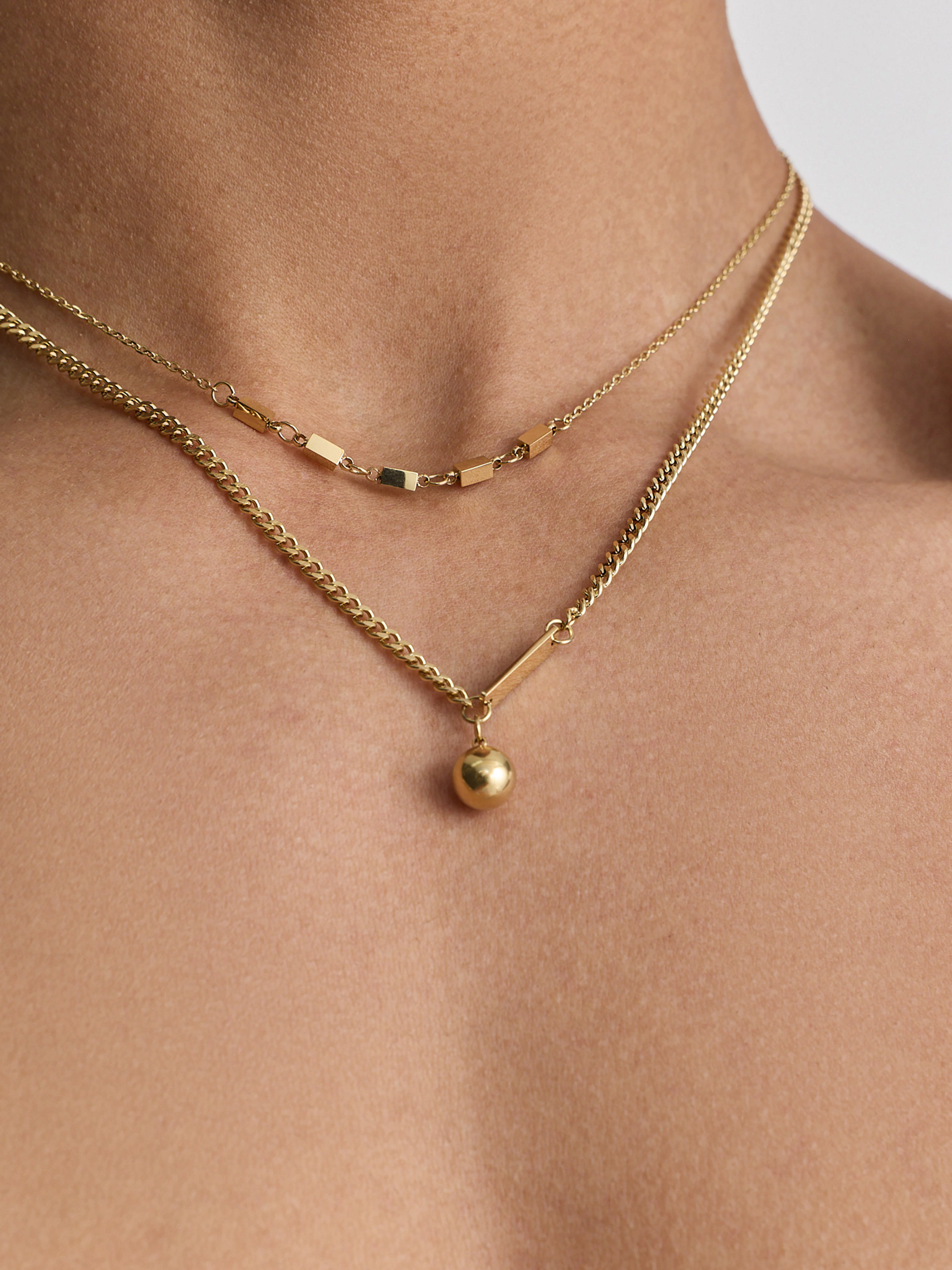 Двухъярусное колье