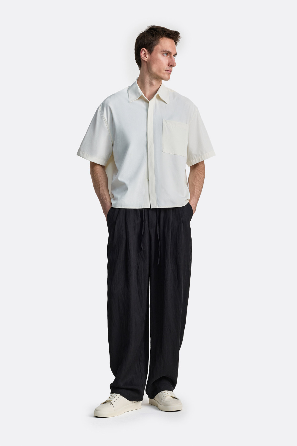 ​Рубашка Cropped Poplin
