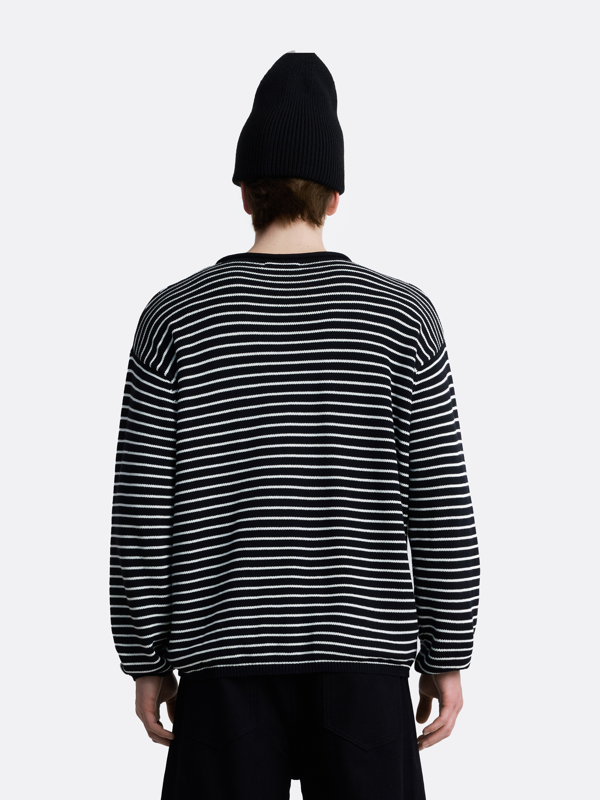 ​Полосатый пуловер