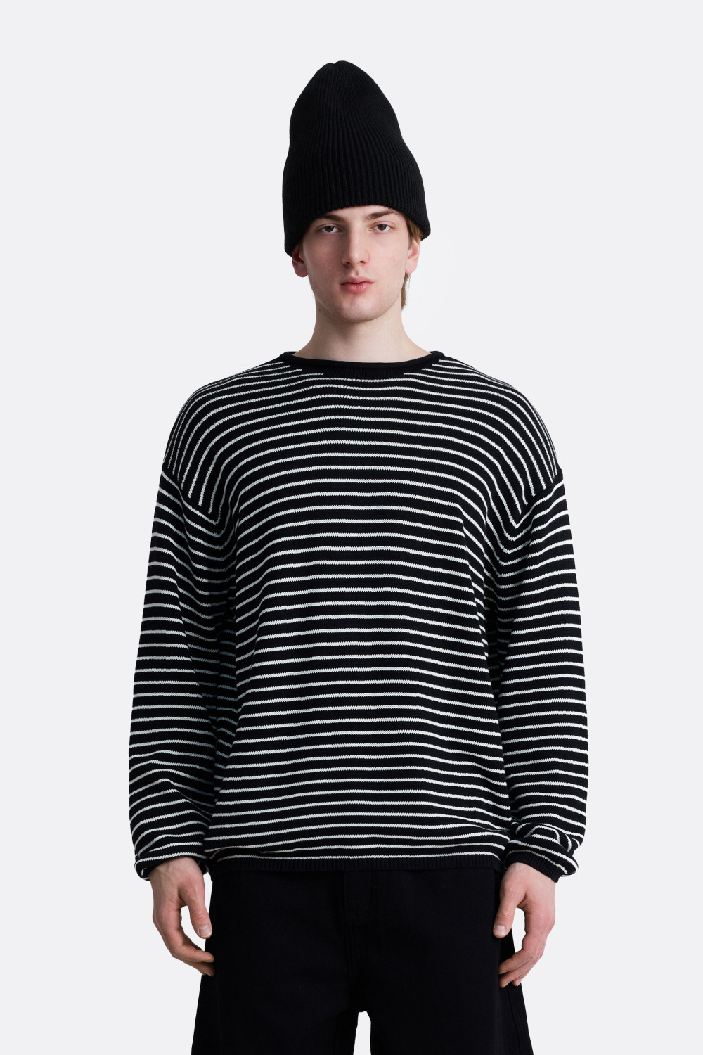 ​Полосатый пуловер