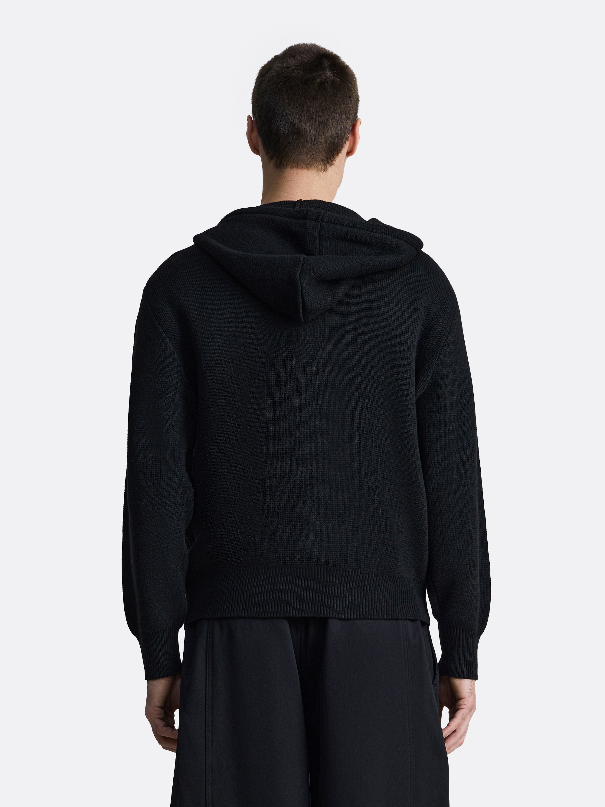 ​Вязаное зип-худи