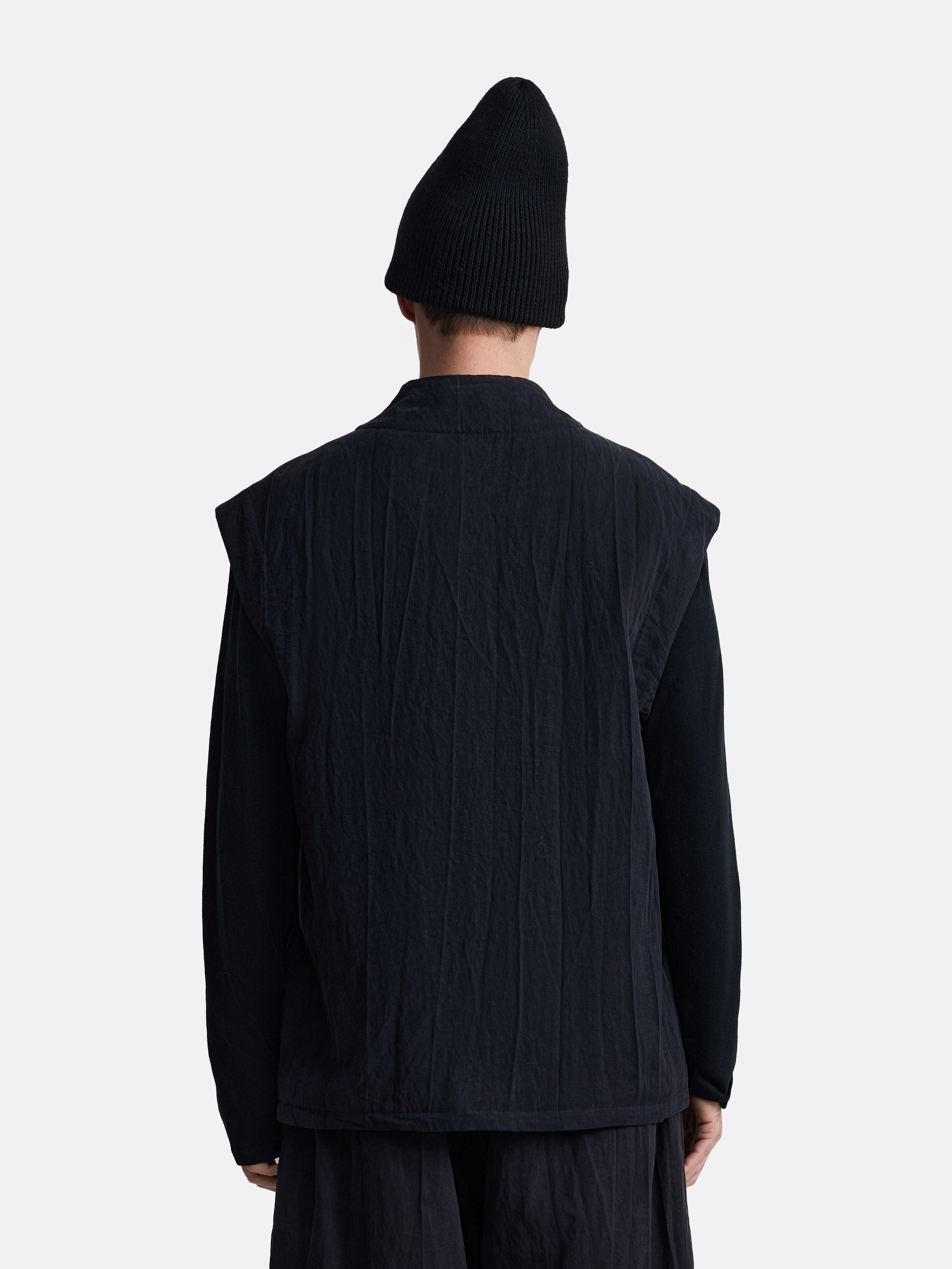 ​Утепленный жилет с завязками Shibui