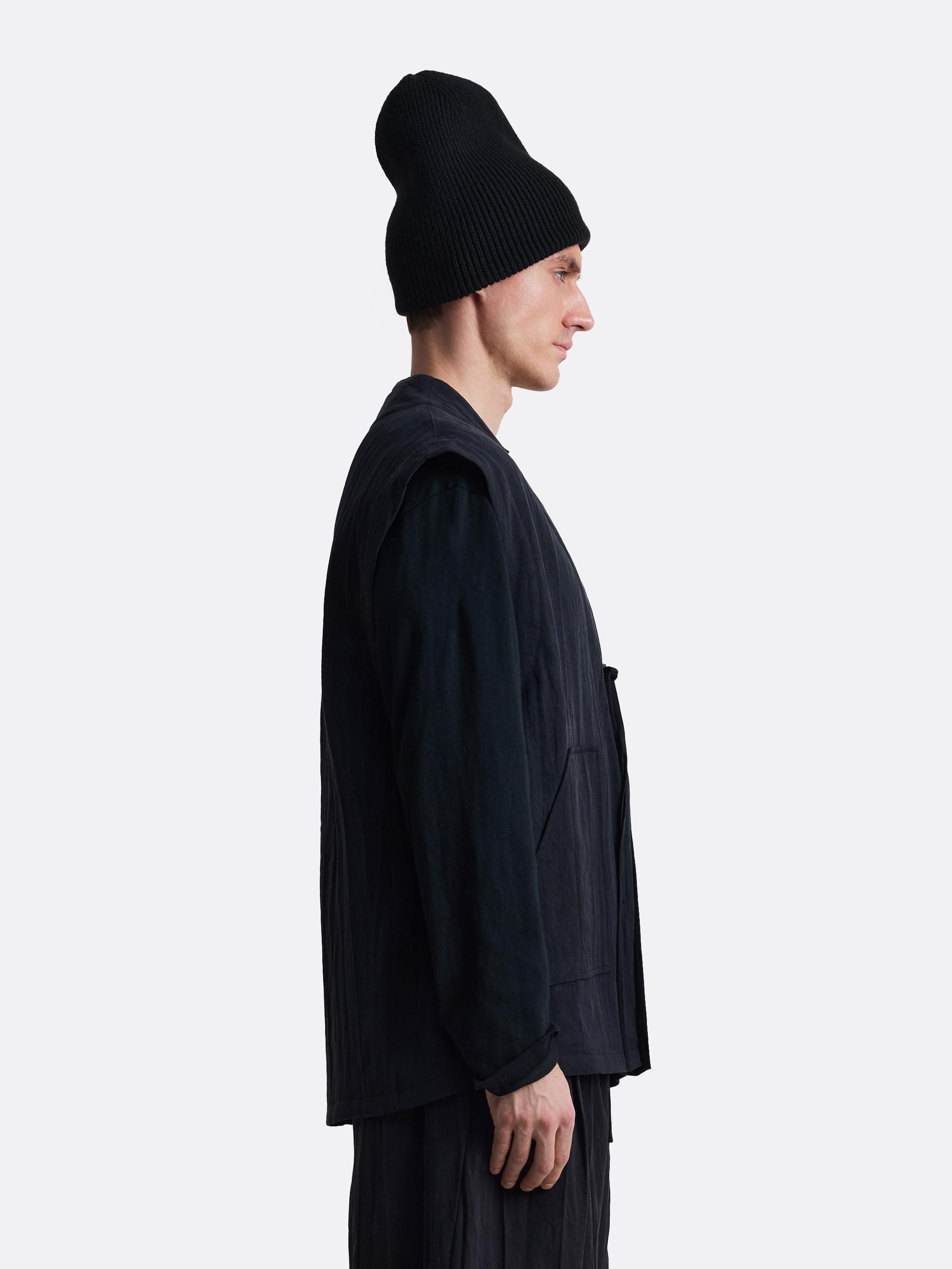 ​Утепленный жилет с завязками Shibui