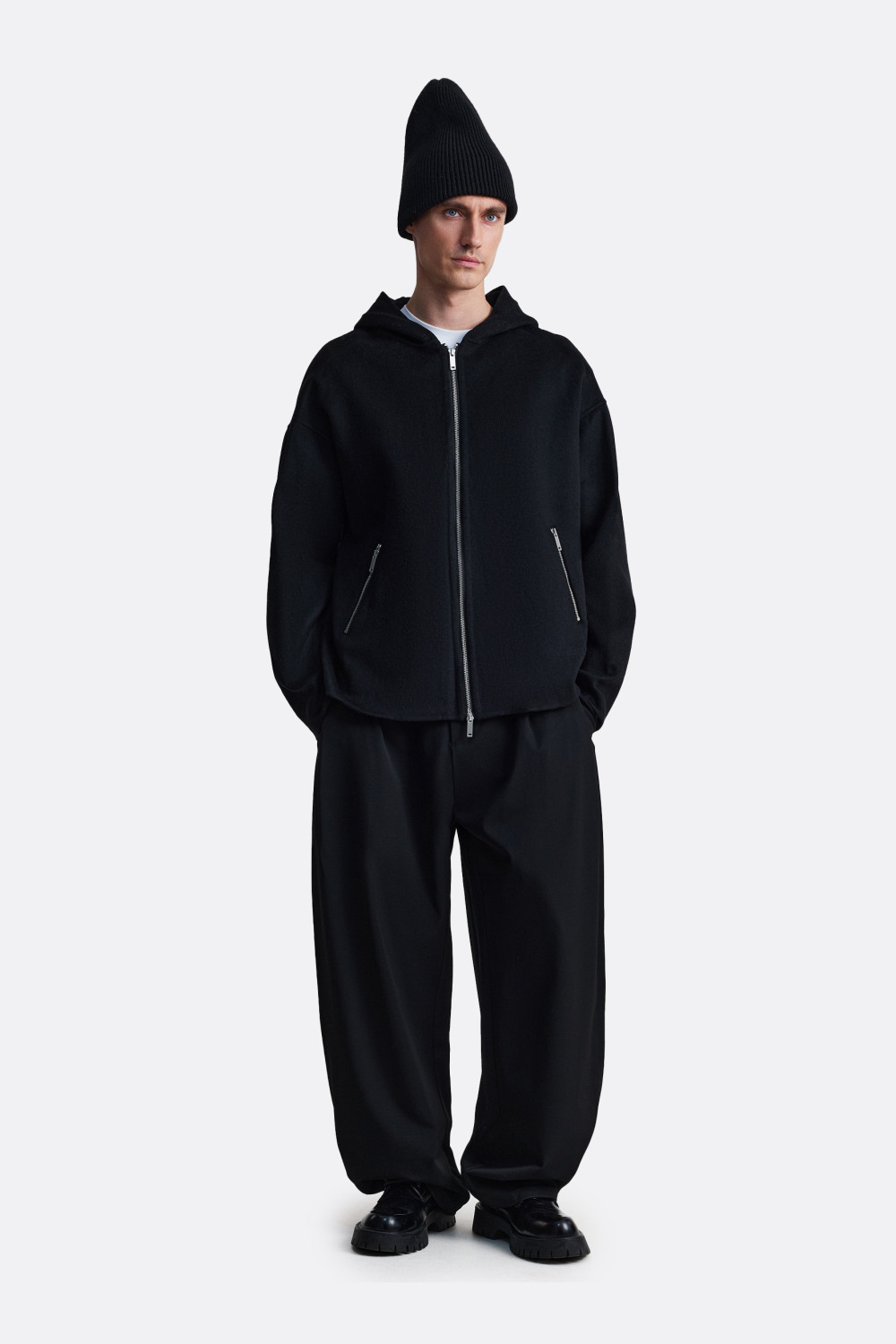 ​Шерстяное зип-худи wool