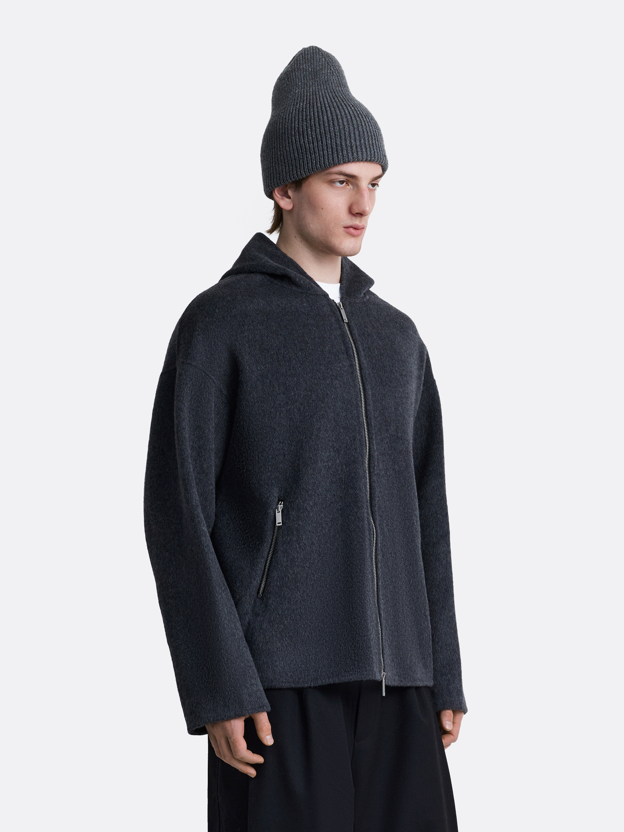 ​Шерстяное зип-худи wool