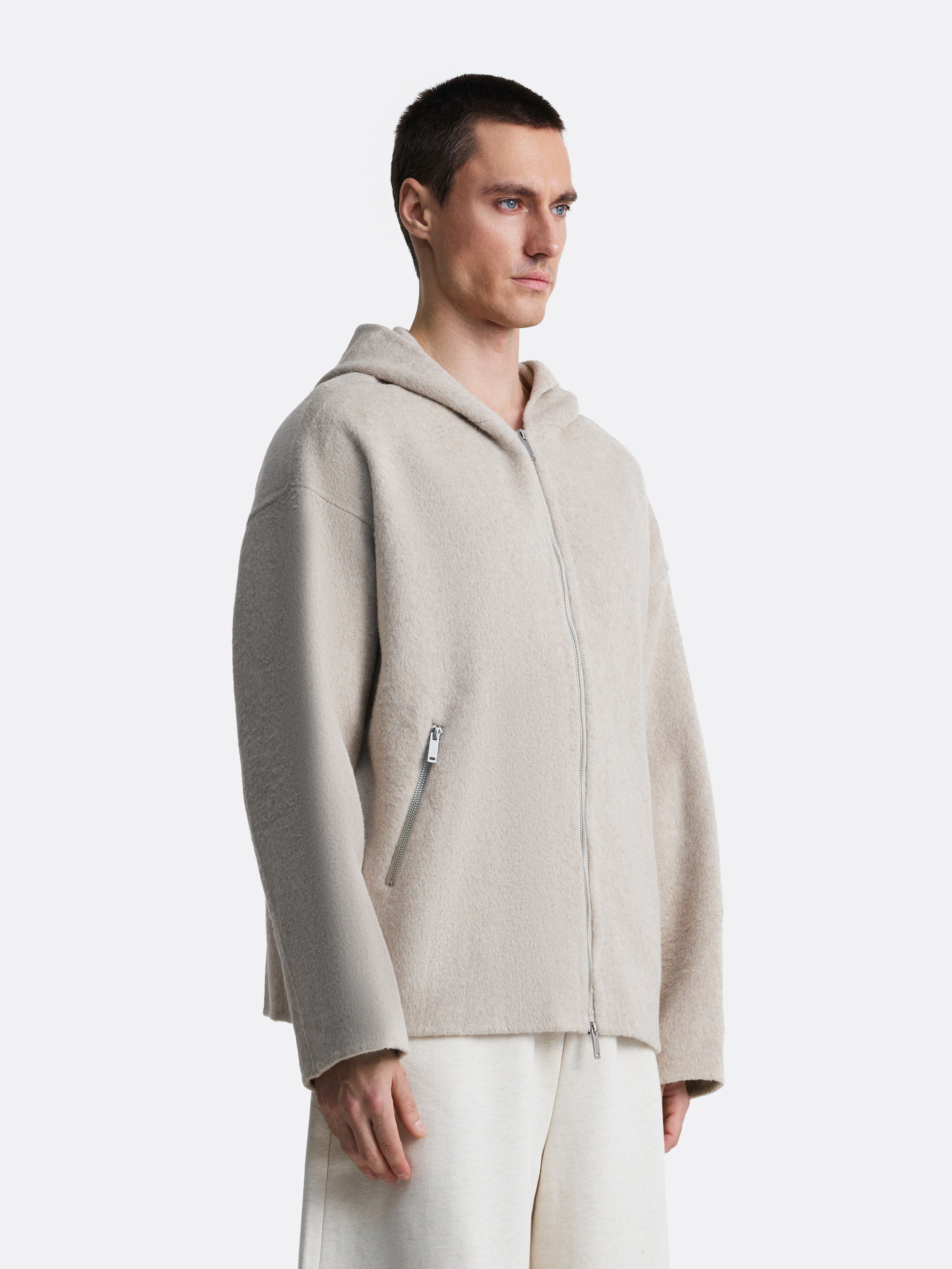 ​Шерстяное зип-худи wool