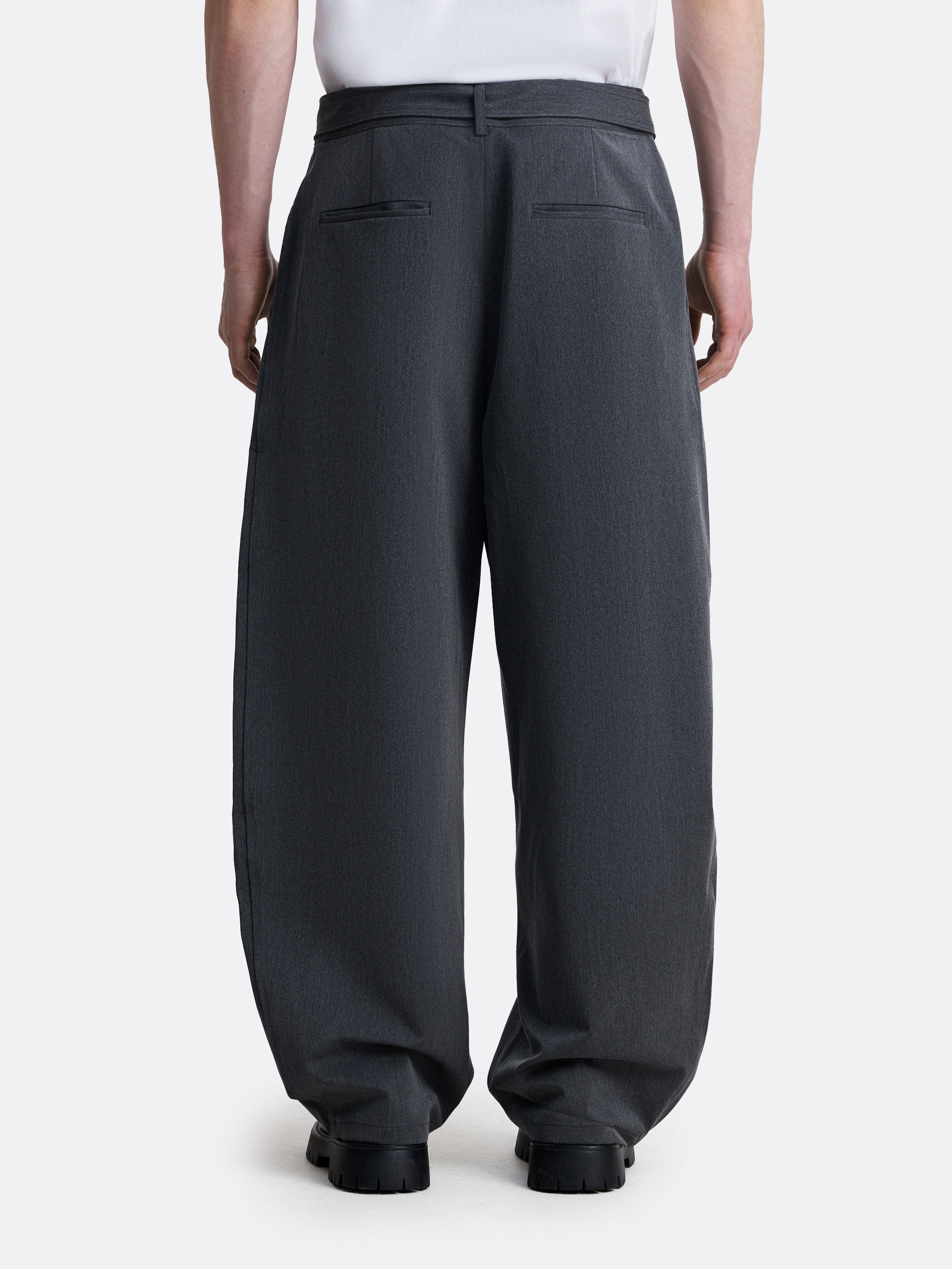 Брюки с поясом