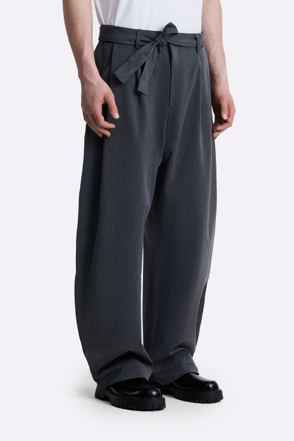 Брюки с поясом