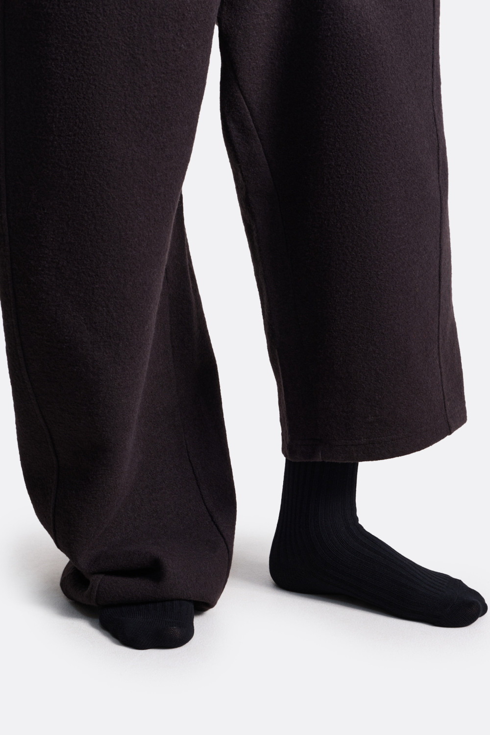 ​Полосатые носки в рубчик