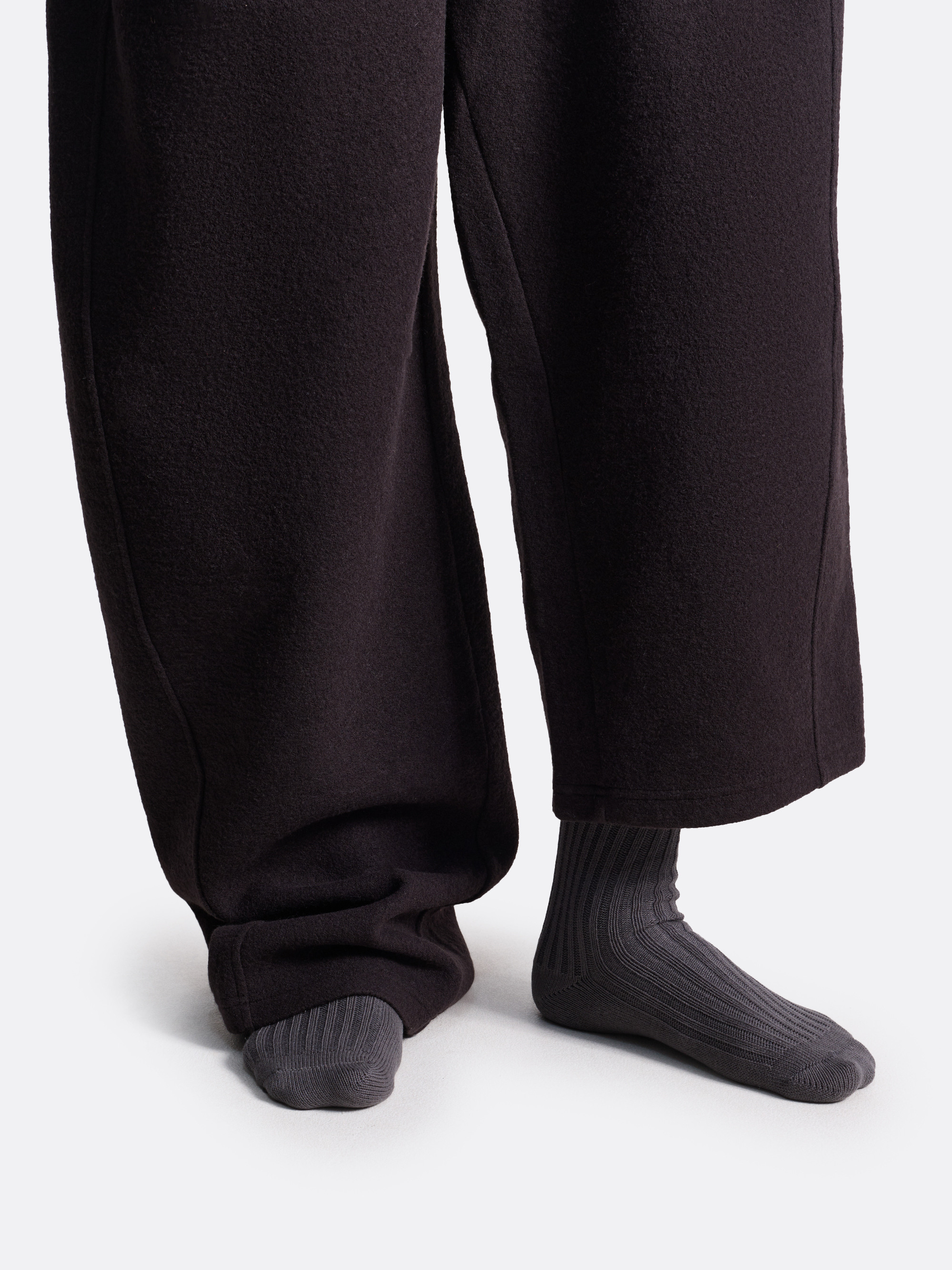 ​Полосатые носки в рубчик