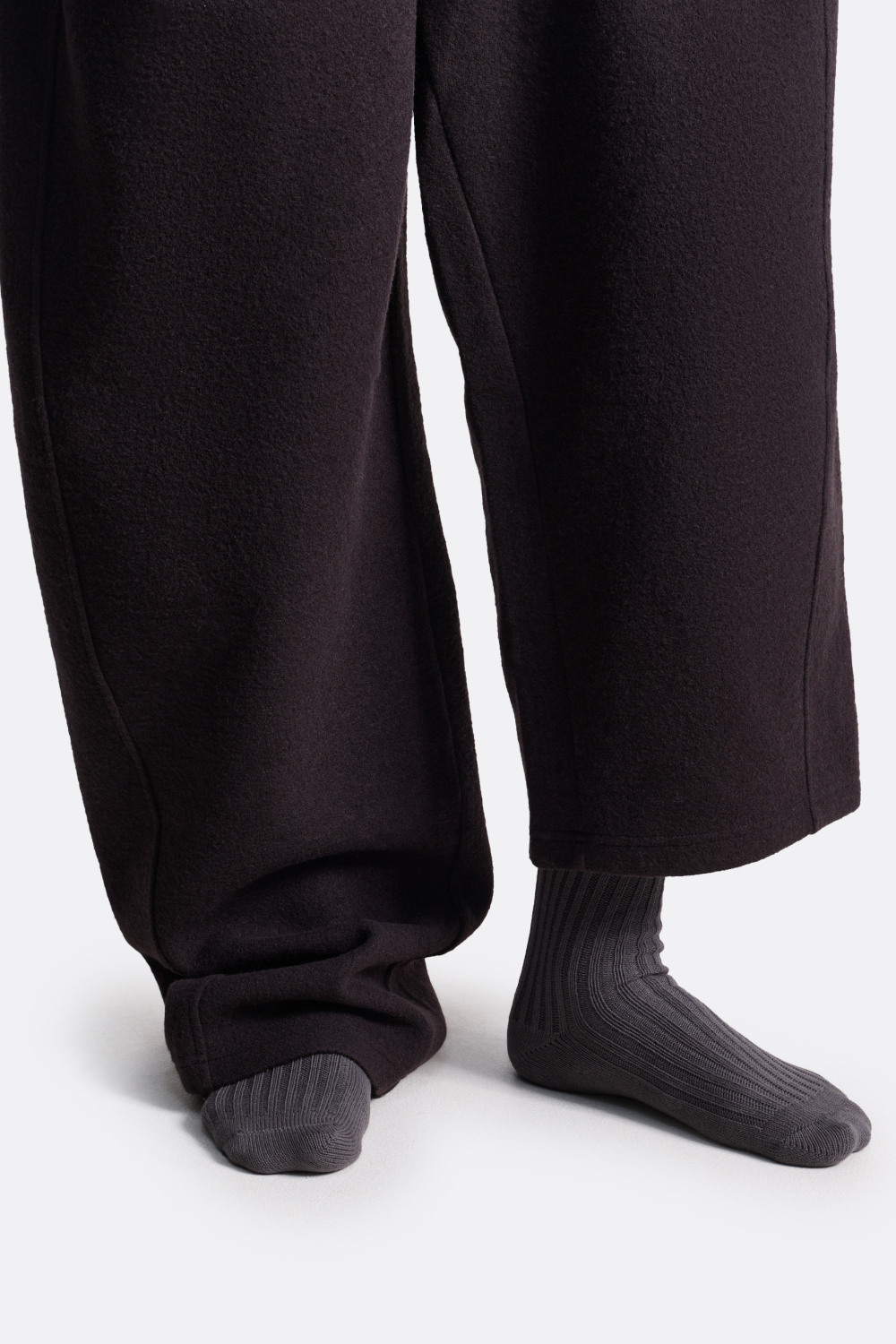 ​Полосатые носки в рубчик