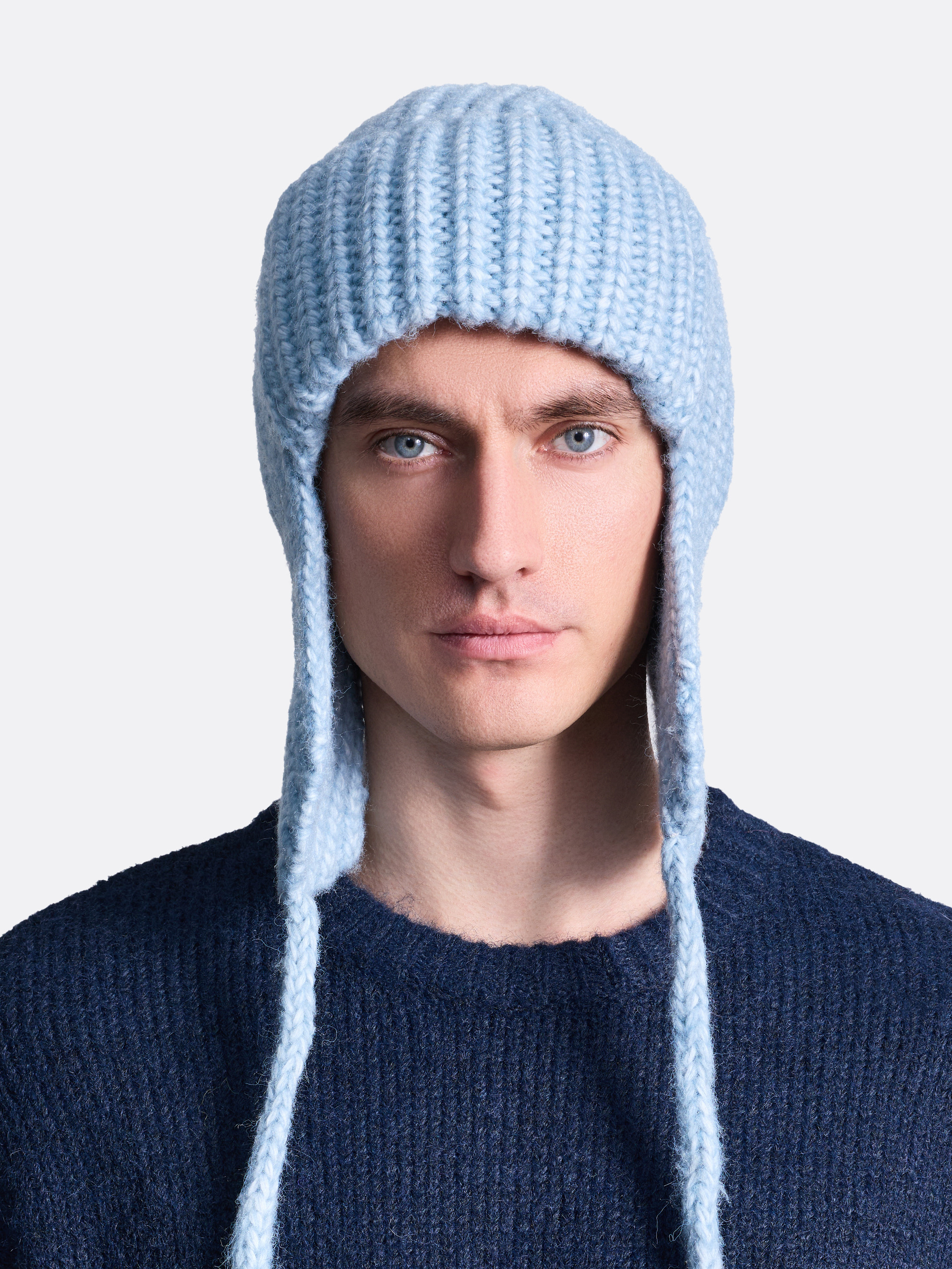 ​Шапка-ушанка с завязками