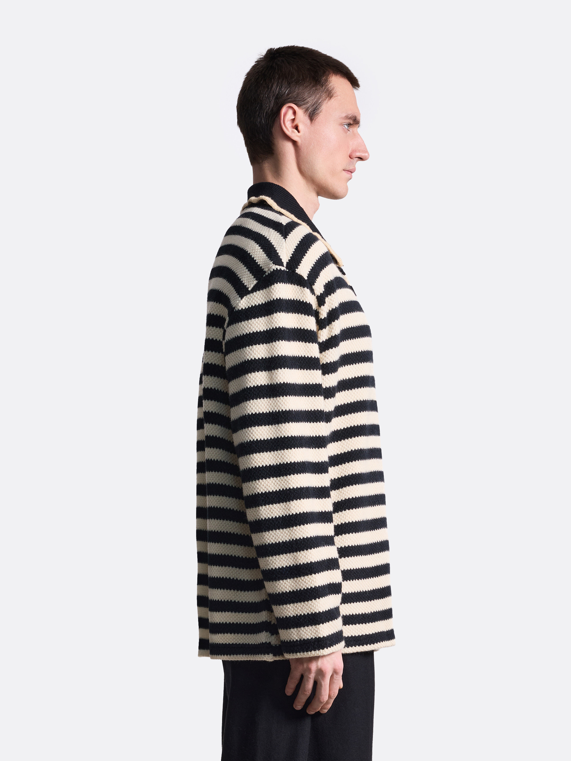 Поло в полоску