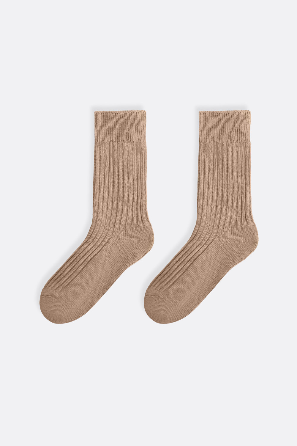 ​Полосатые носки в рубчик