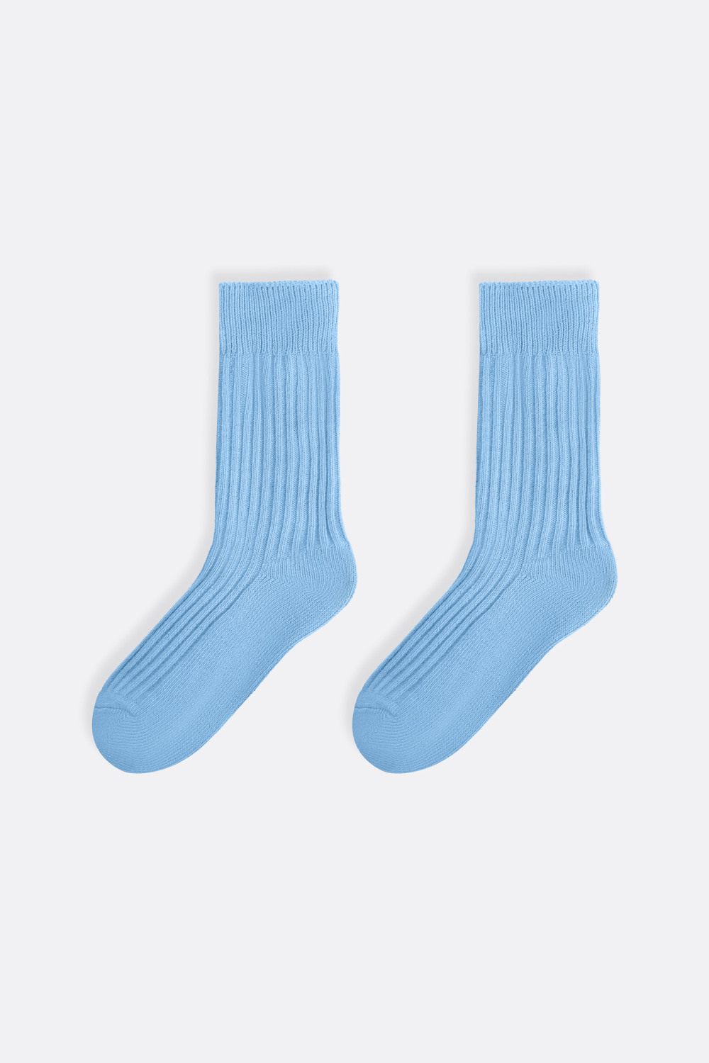 ​Полосатые носки в рубчик