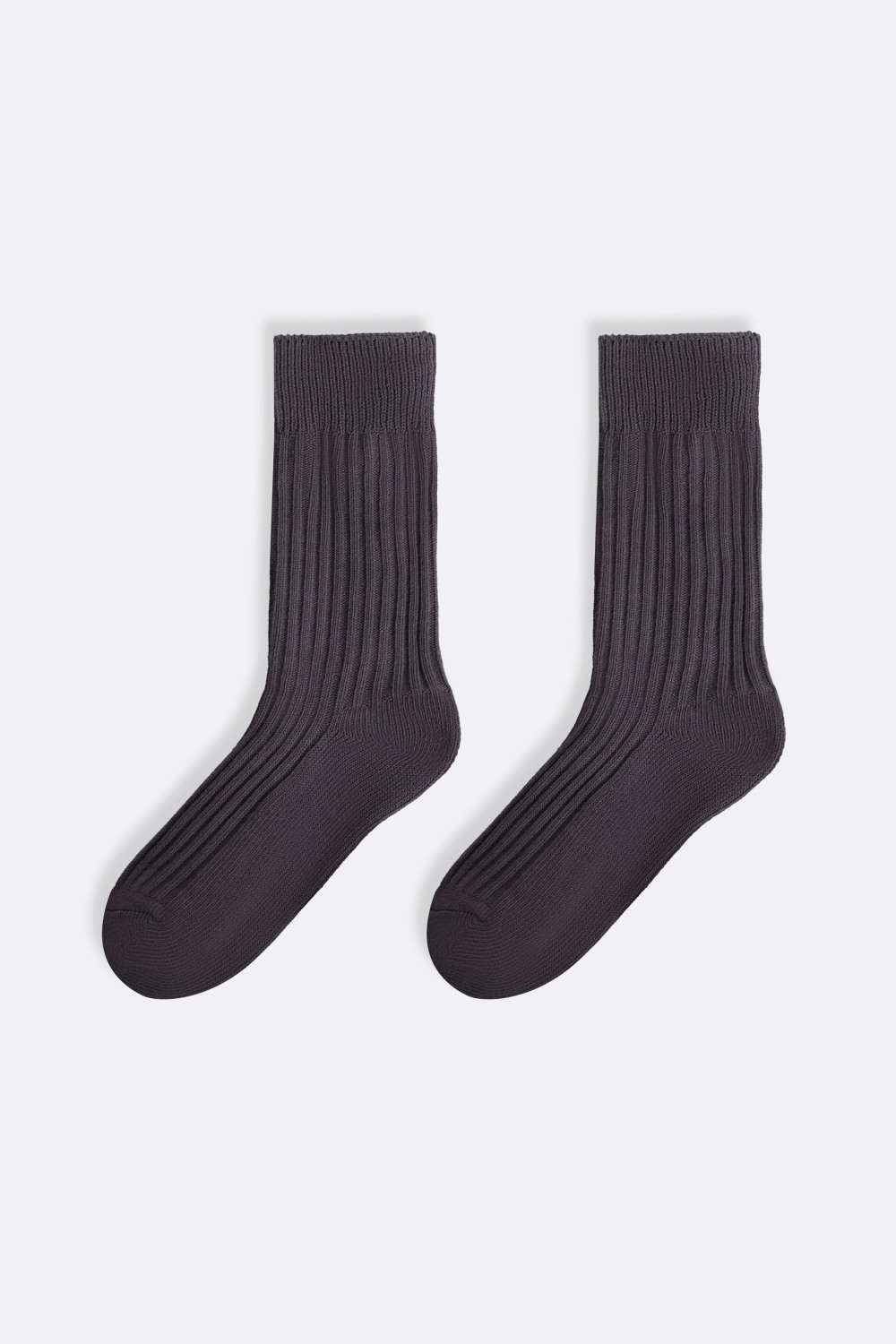 ​Полосатые носки в рубчик